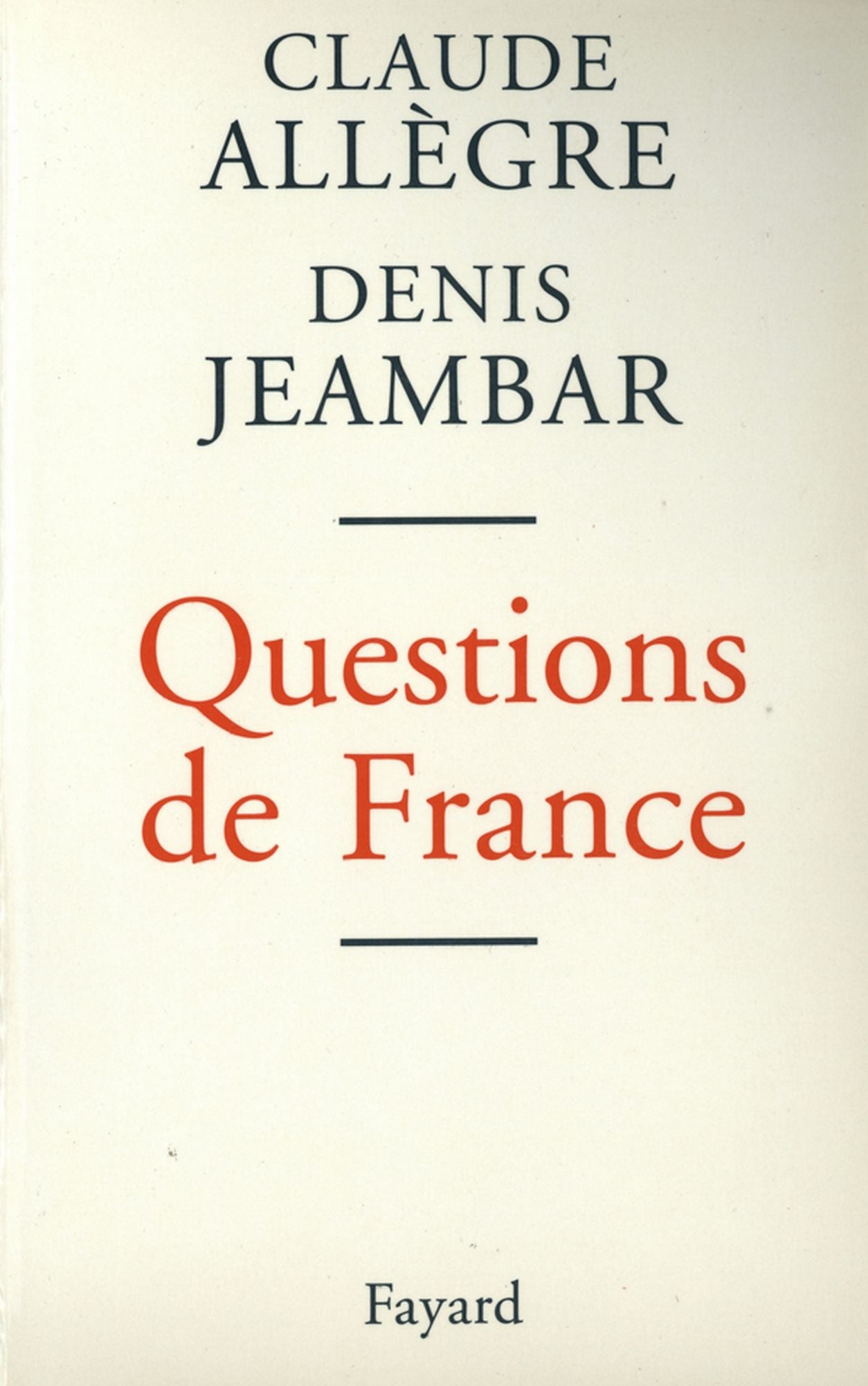 Questions de France