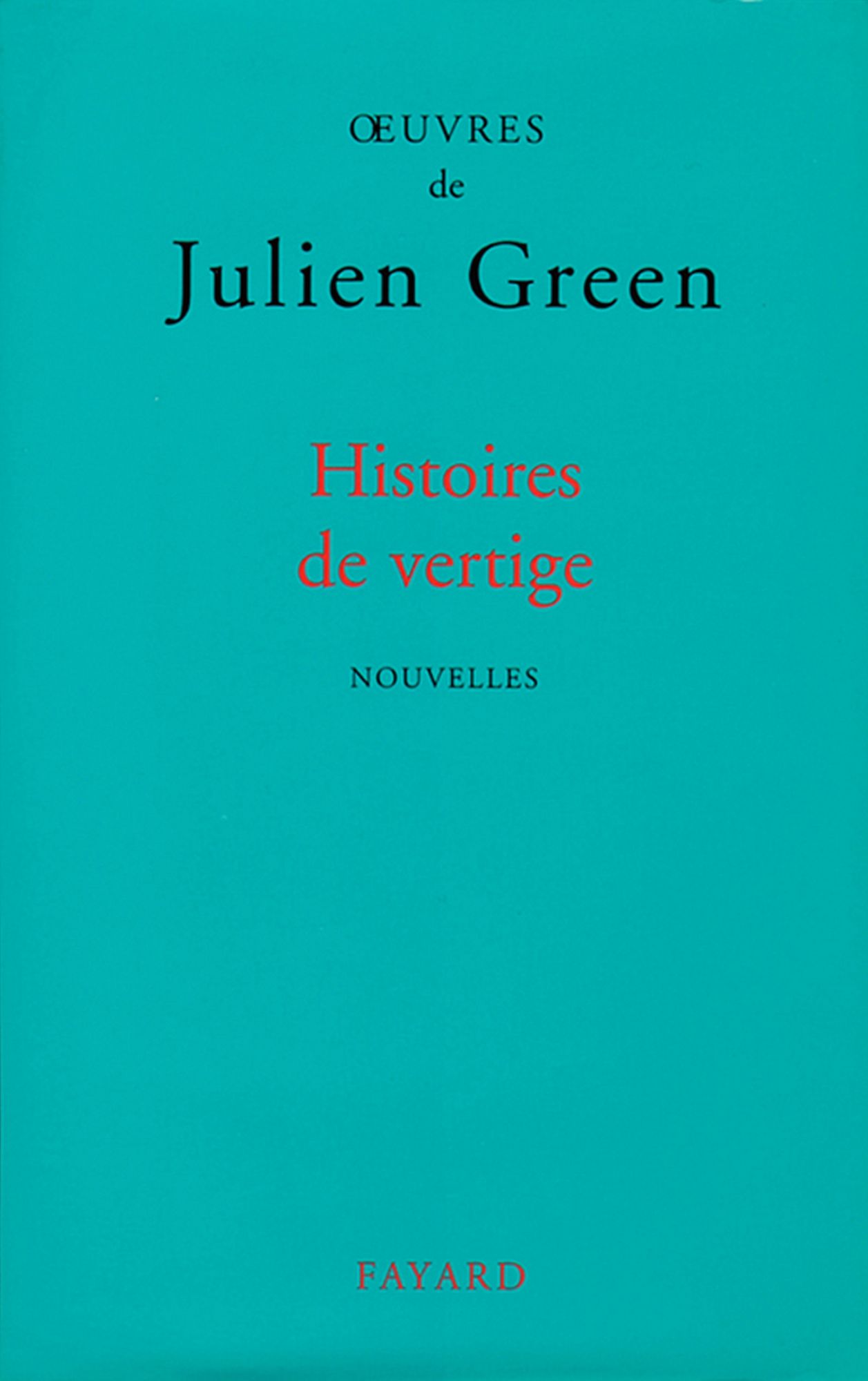 Histoires de vertige