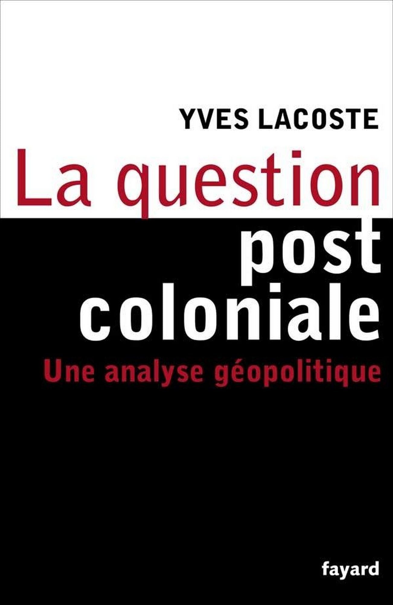 La question post-coloniale: Une analyse géopolitique
