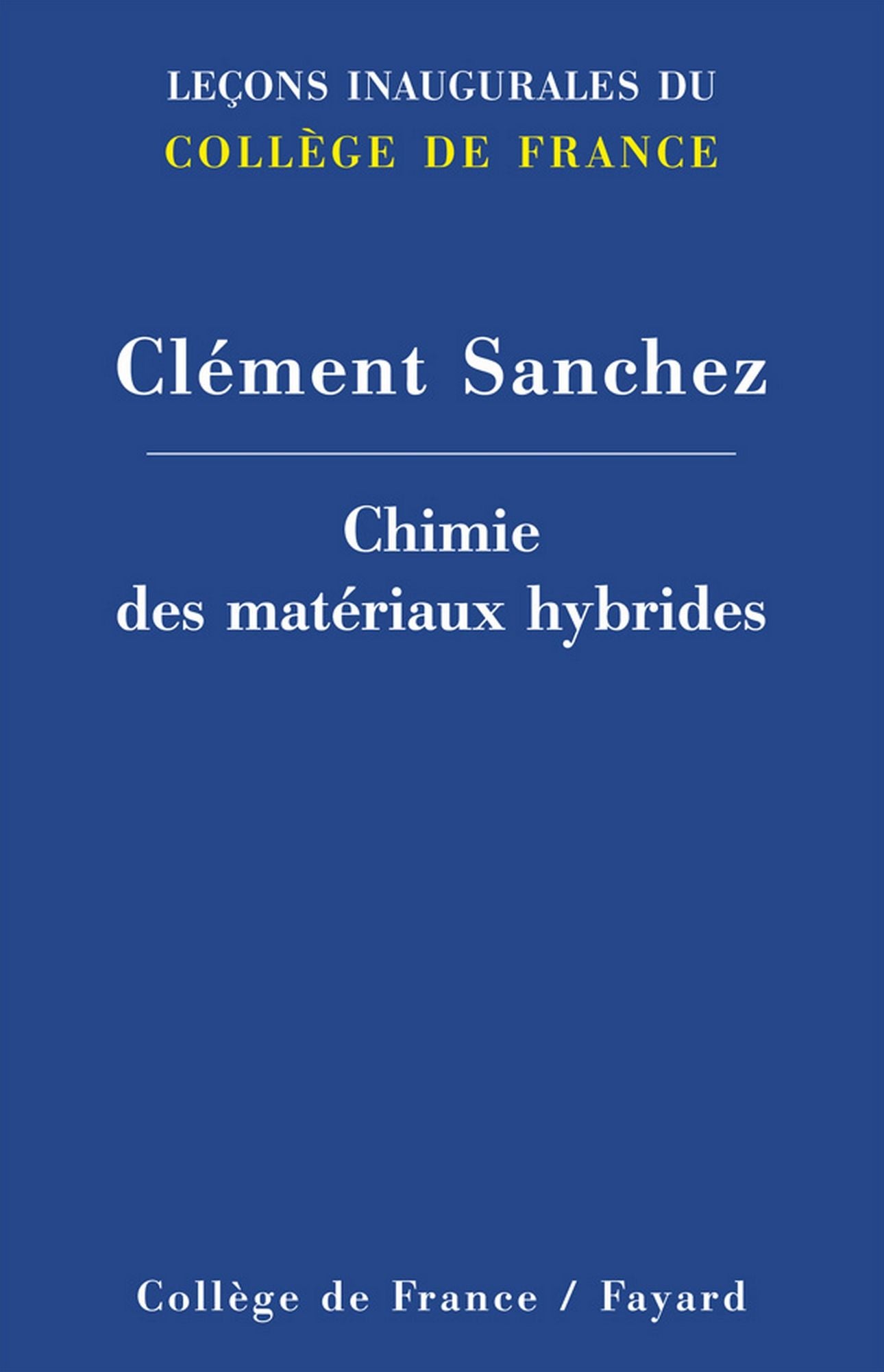 Chimie des matériaux hybrides