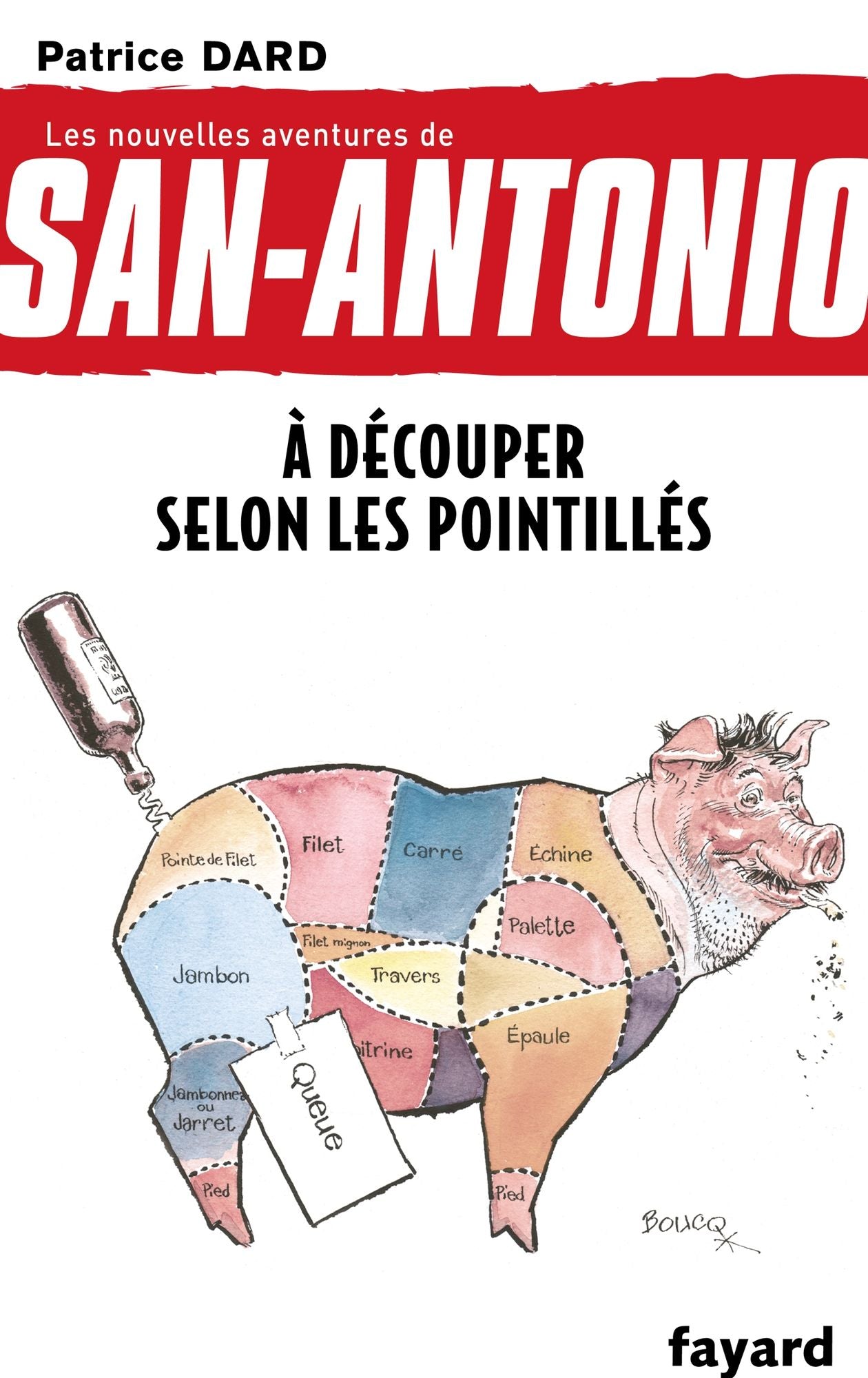 À découper selon les pointillés: Les nouvelles aventures de San Antonio