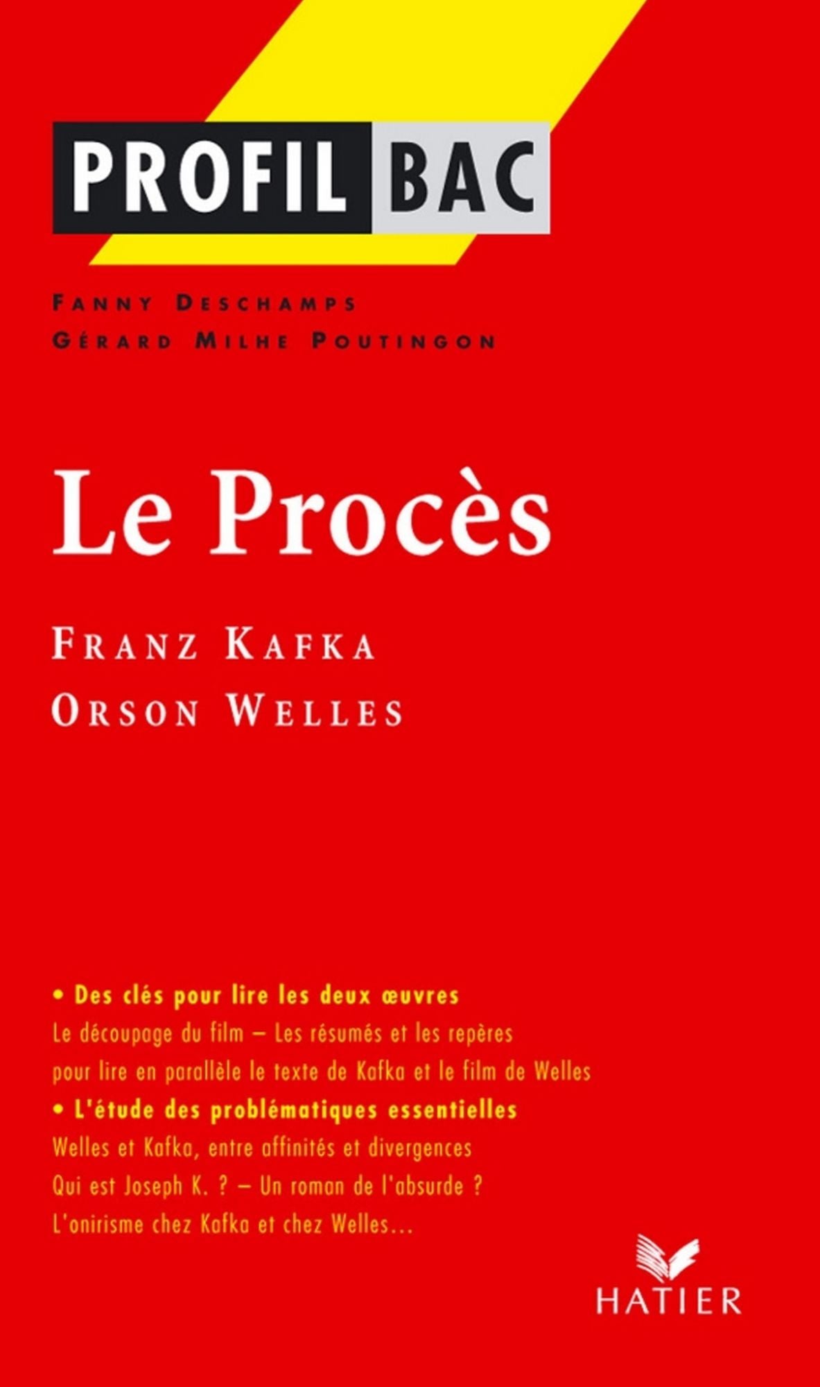Profil - Kafka, Welles : Le Procès: Analyse littéraire de l'oeuvre