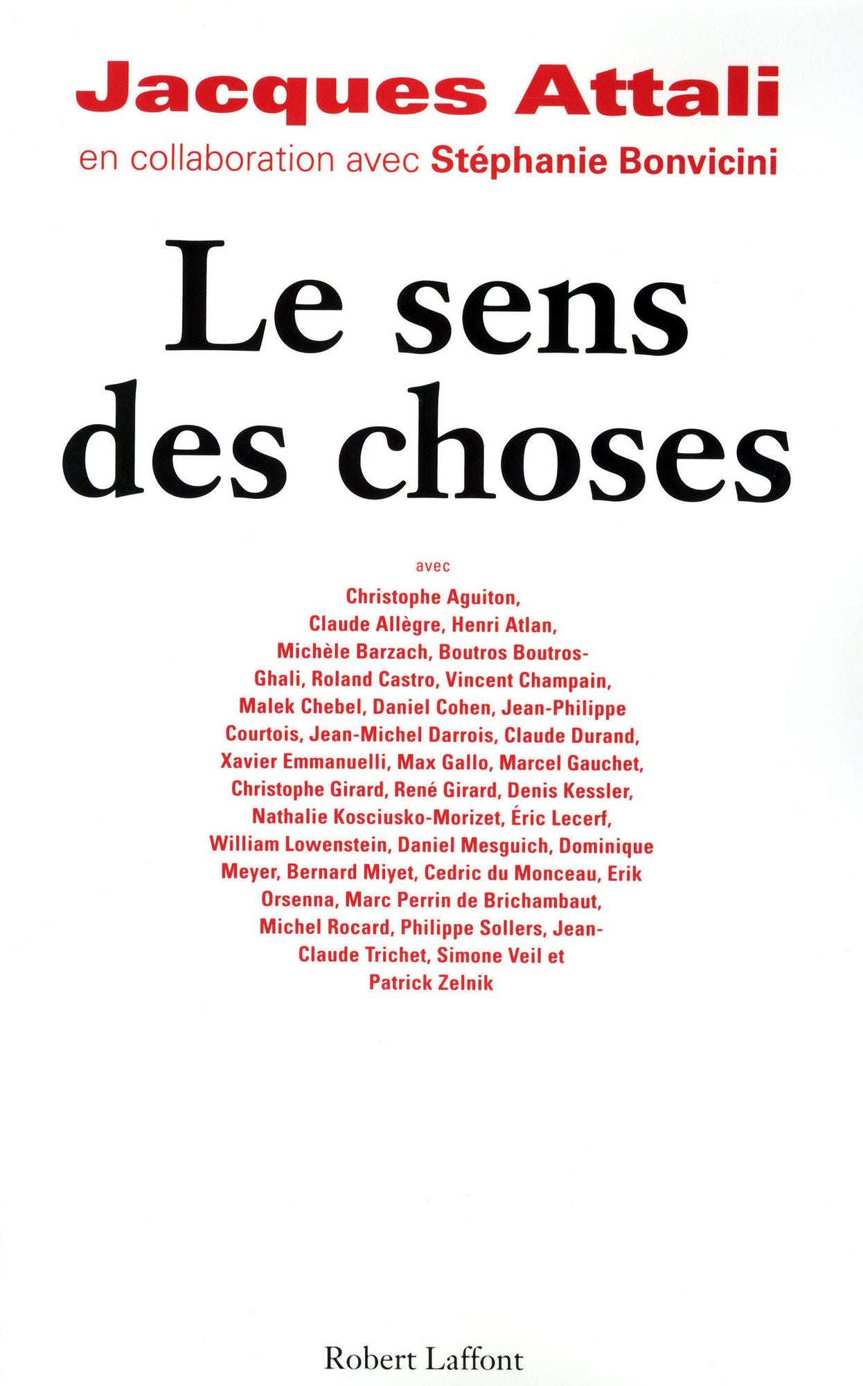 Le sens des choses