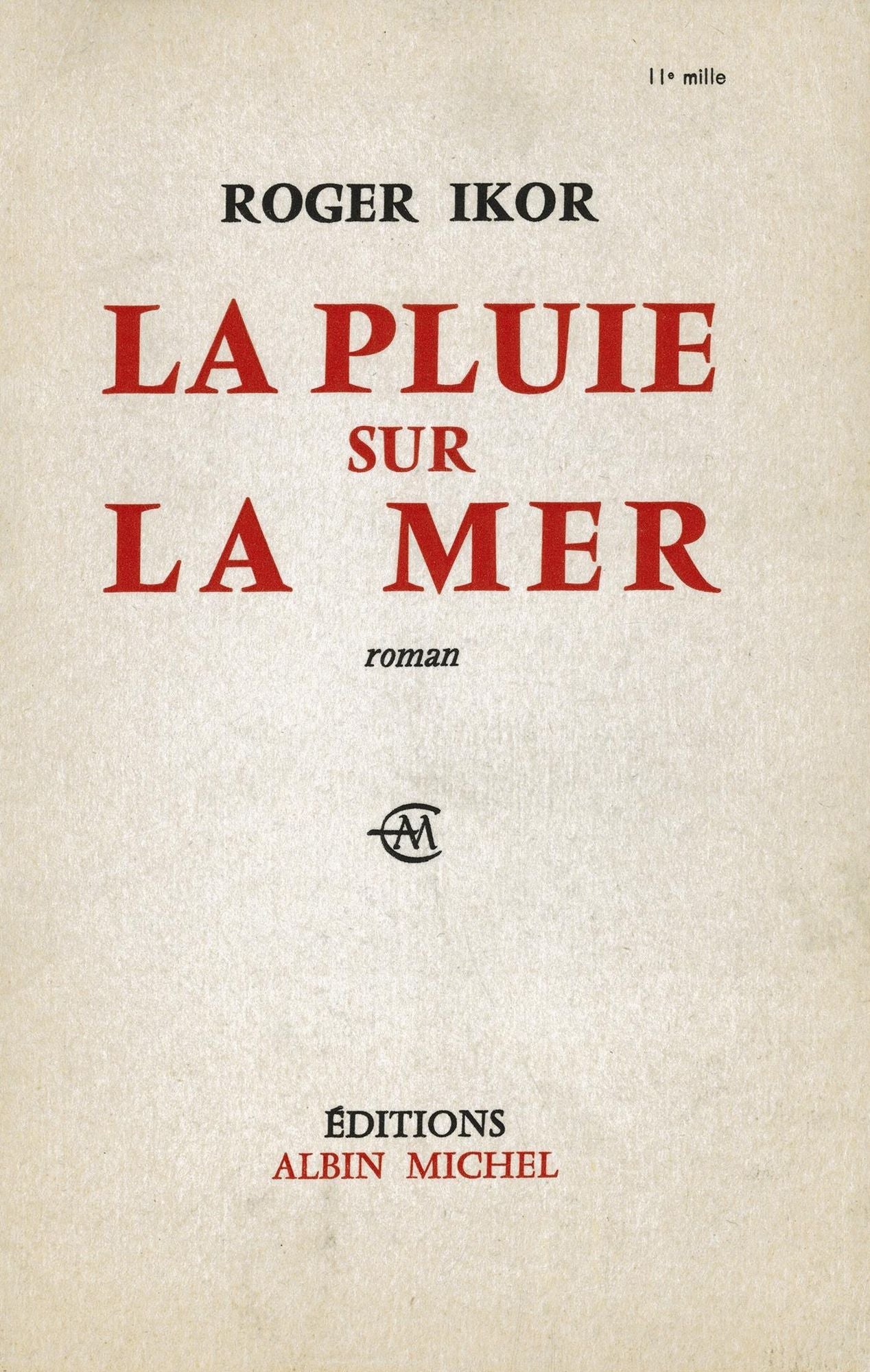 La Pluie sur la mer: Si le Temps...