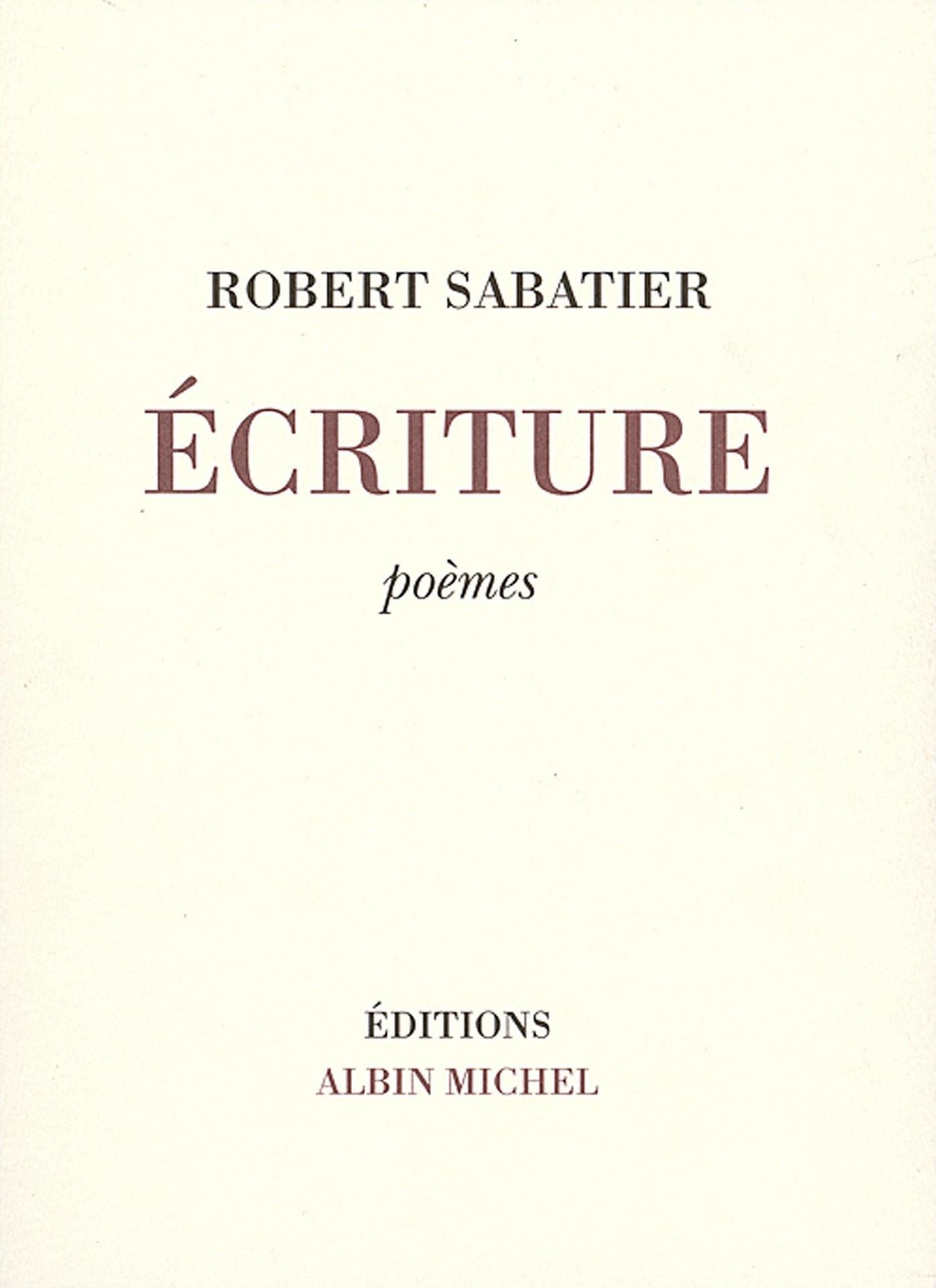 Ecriture: Poèmes