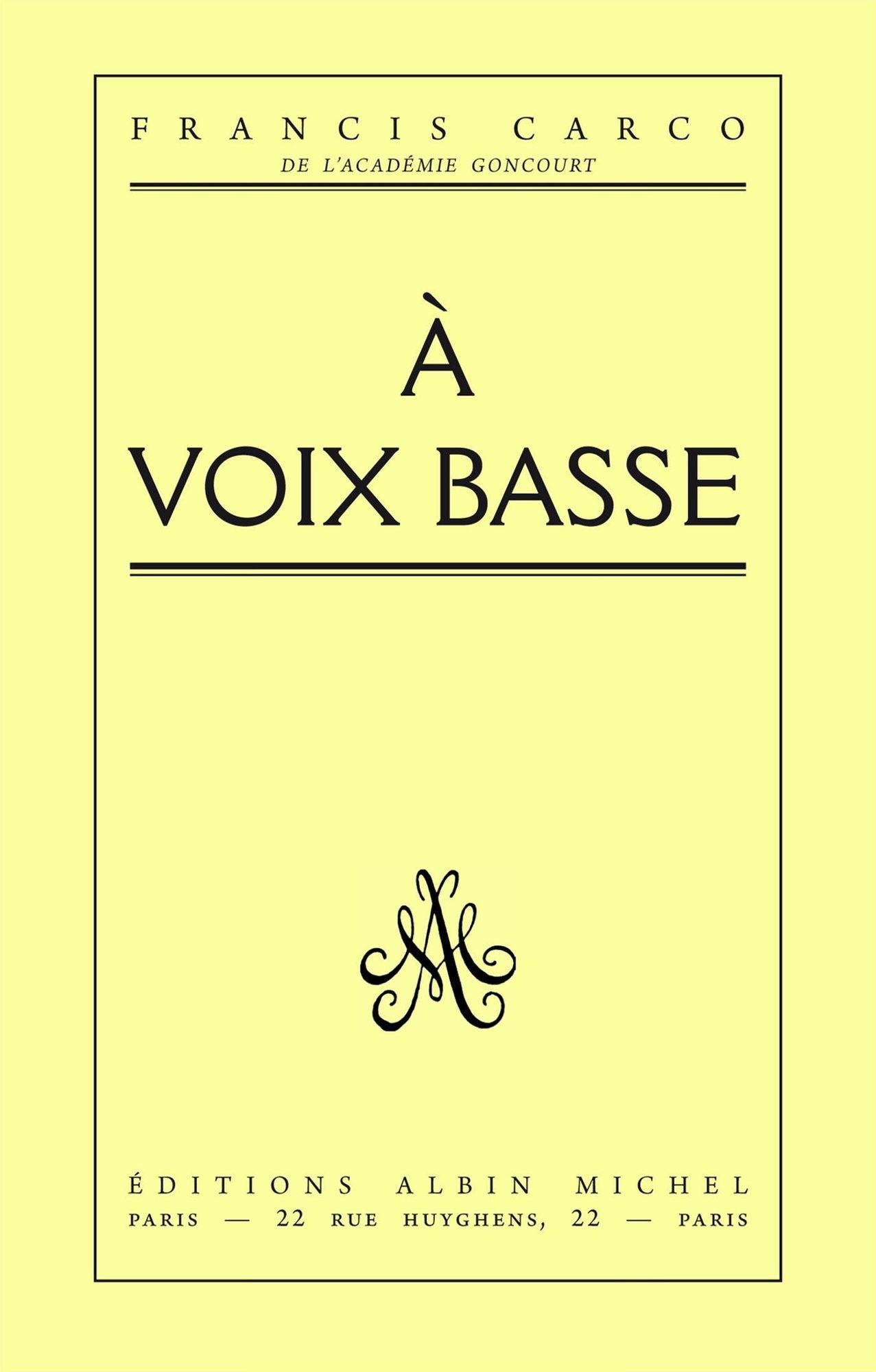 A voix basse