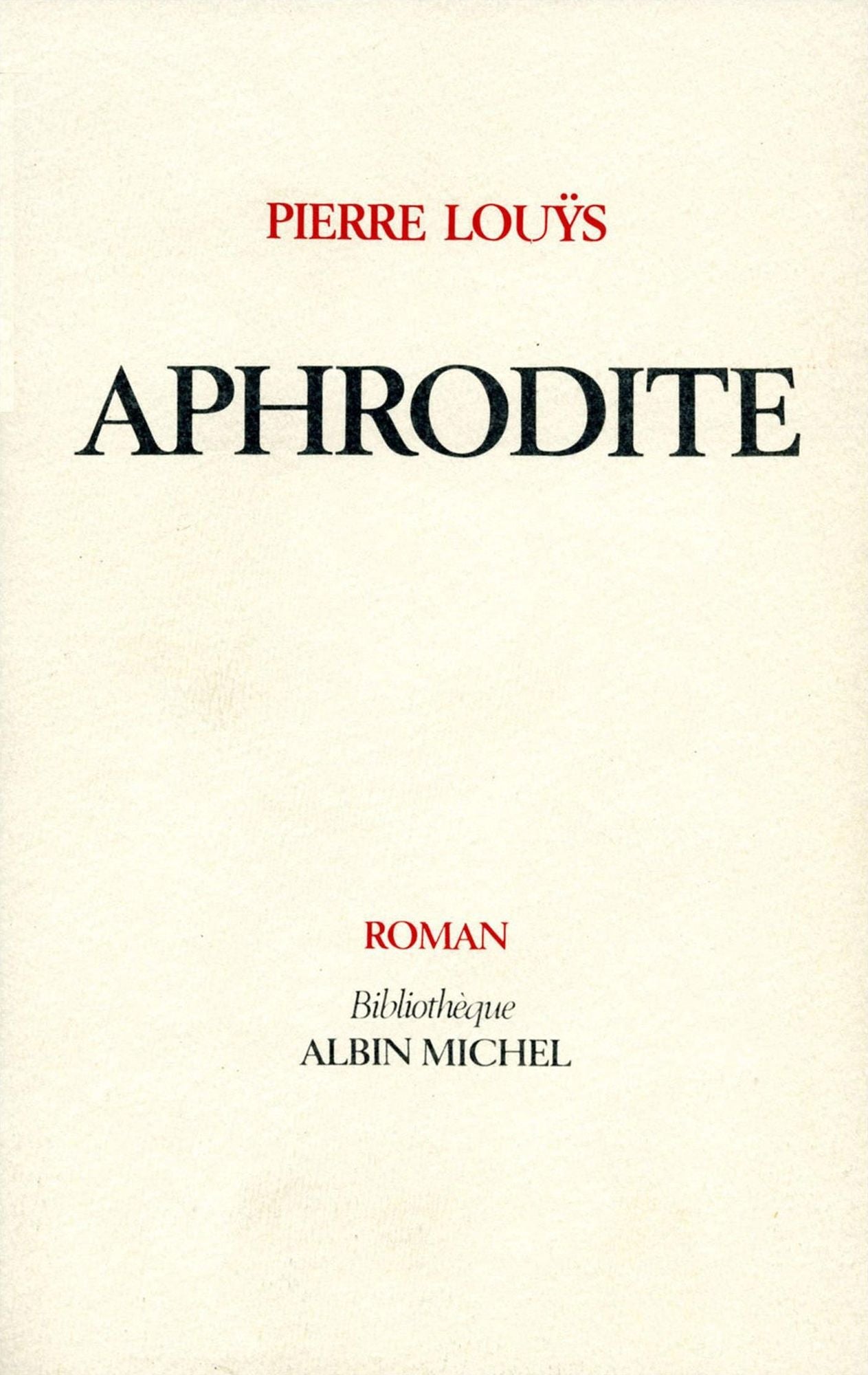 Aphrodite: Moeurs antiques