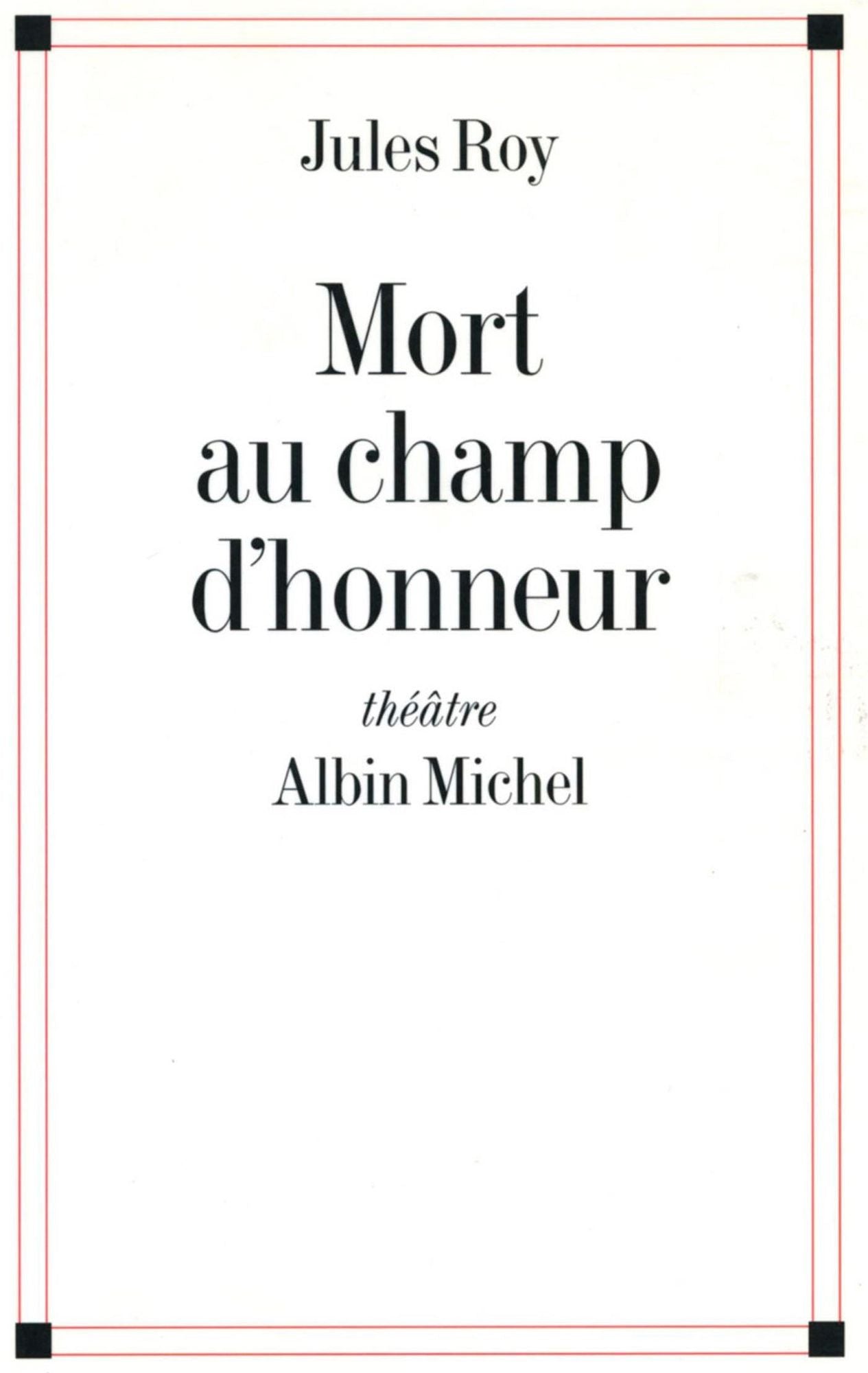 Mort au champ d'honneur