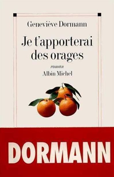 Je t'apporterai des orages