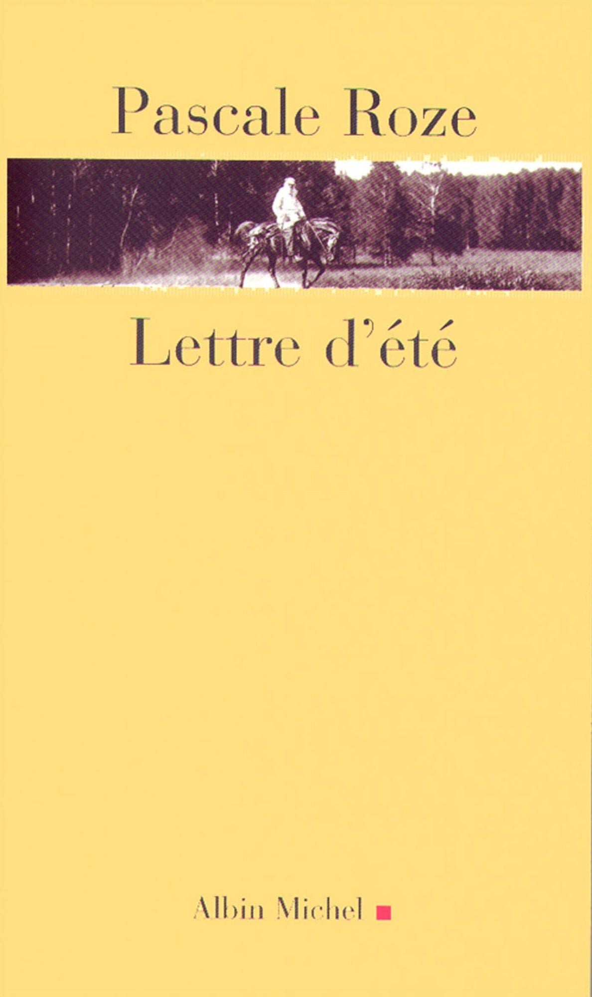 Lettre d'été