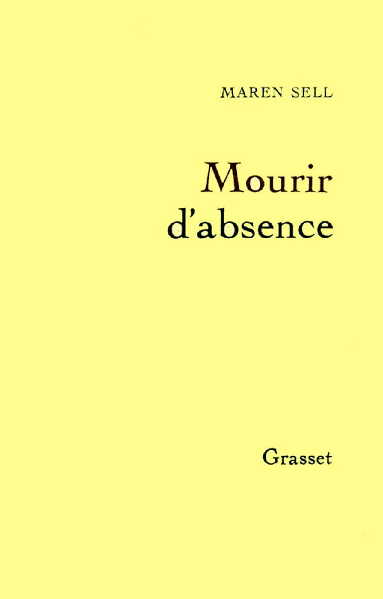 Mourir d'absence
