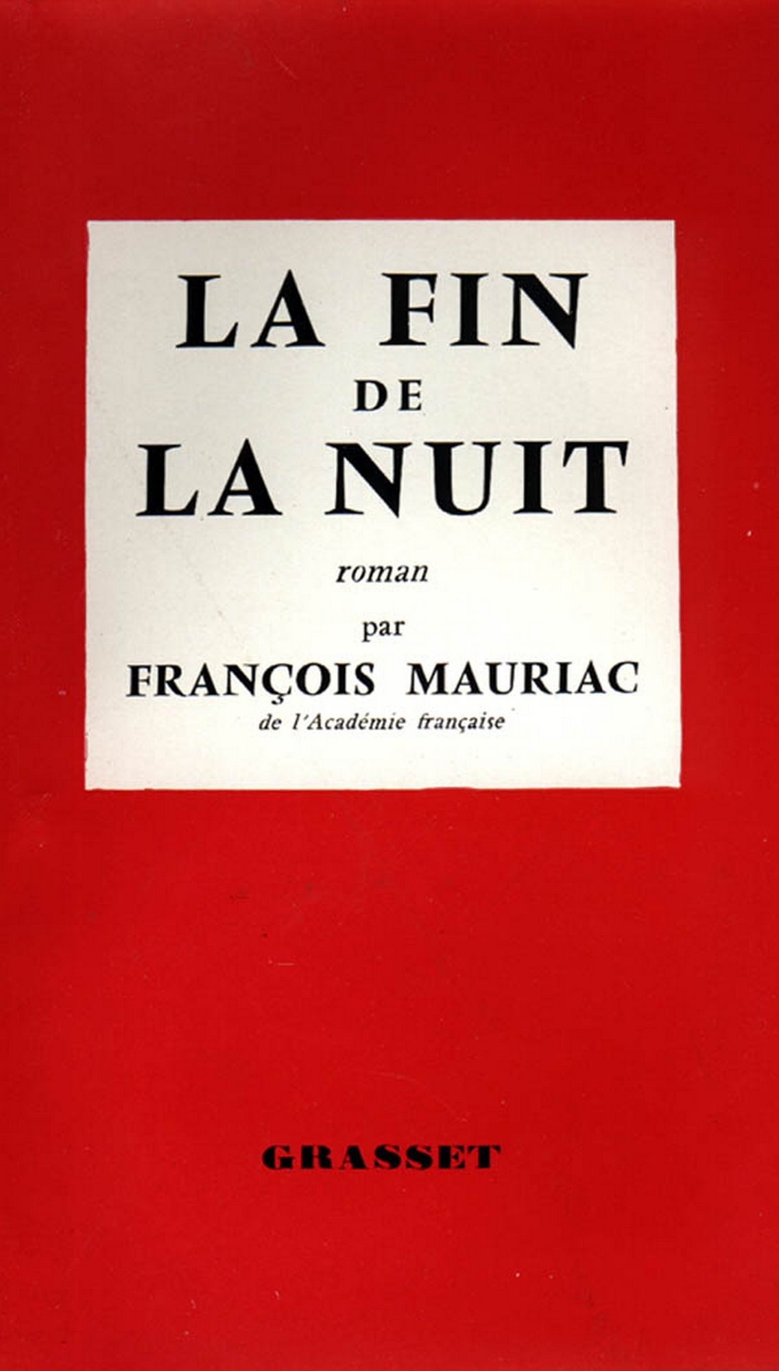 La fin de la nuit