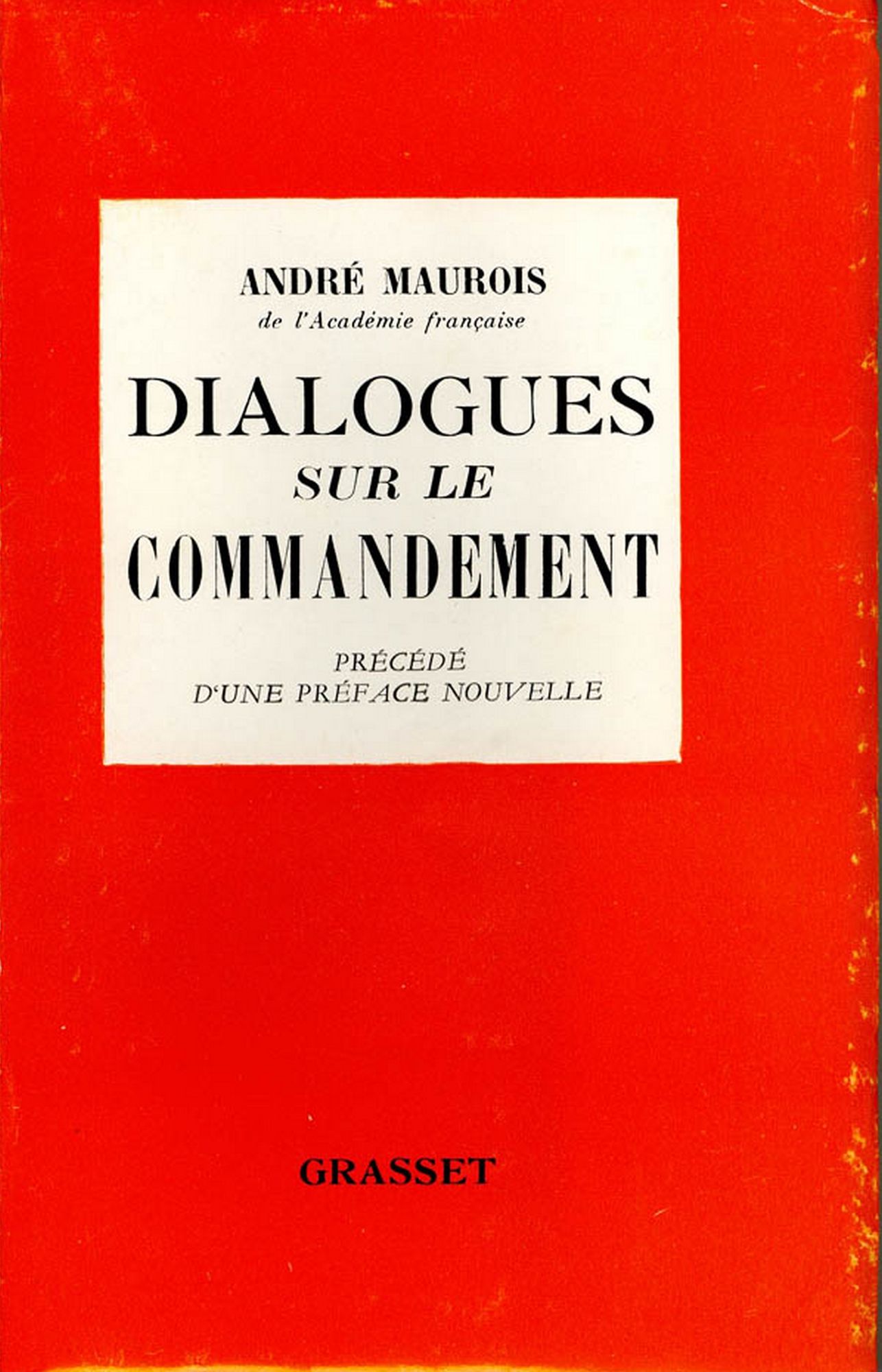 Dialogues sur le commandement