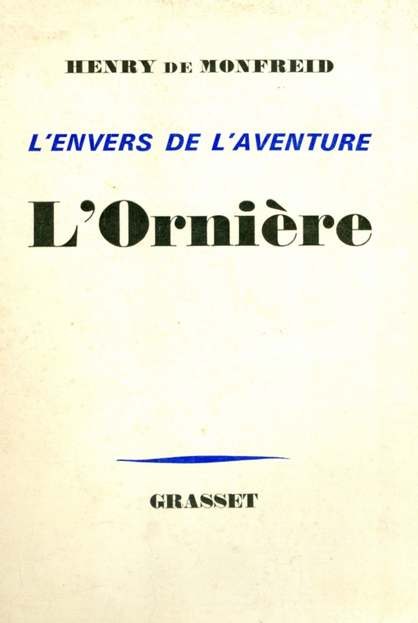 L'ornière