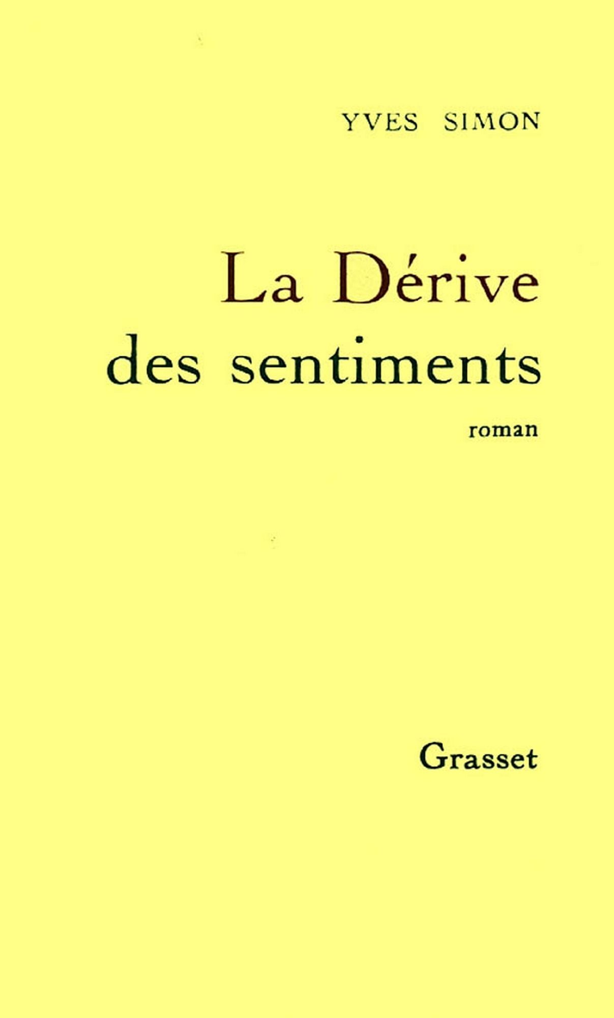 La dérive des sentiments