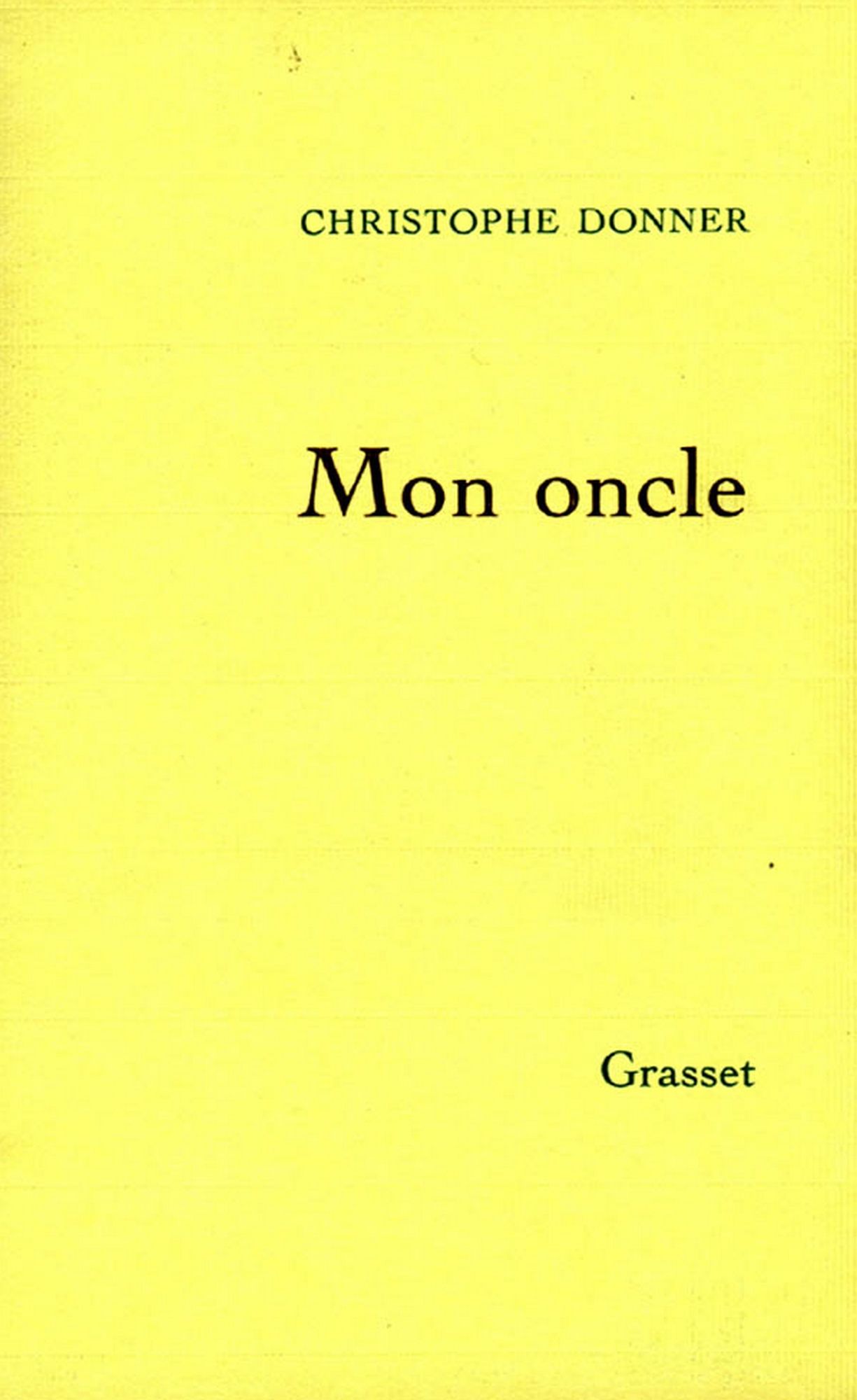 Mon oncle
