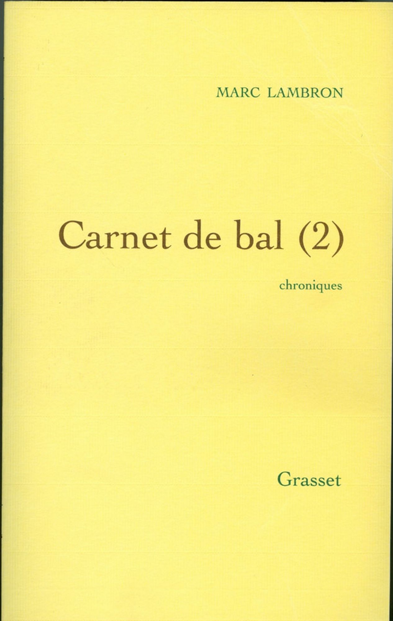 Carnet de bal, 2