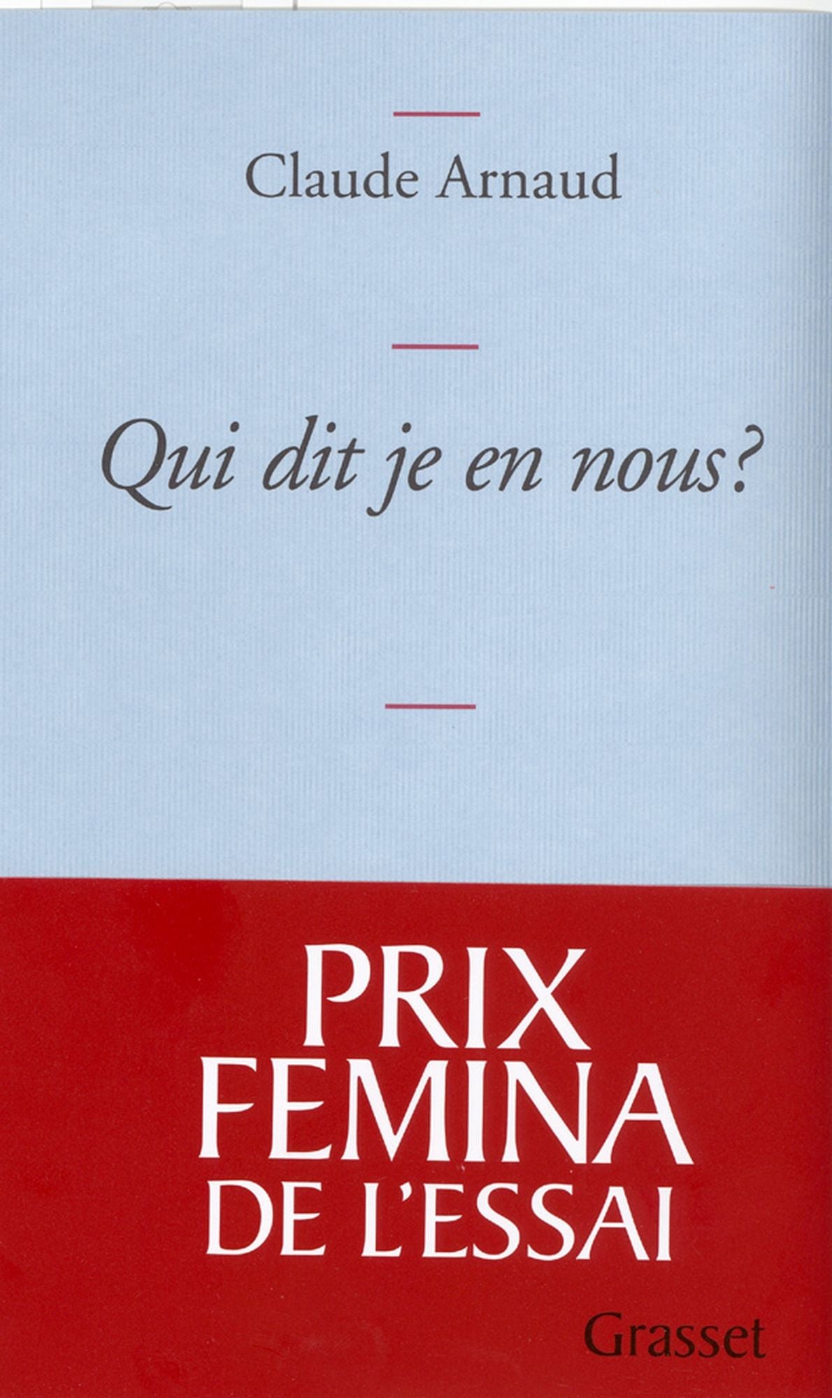 Qui dit je en nous ?
