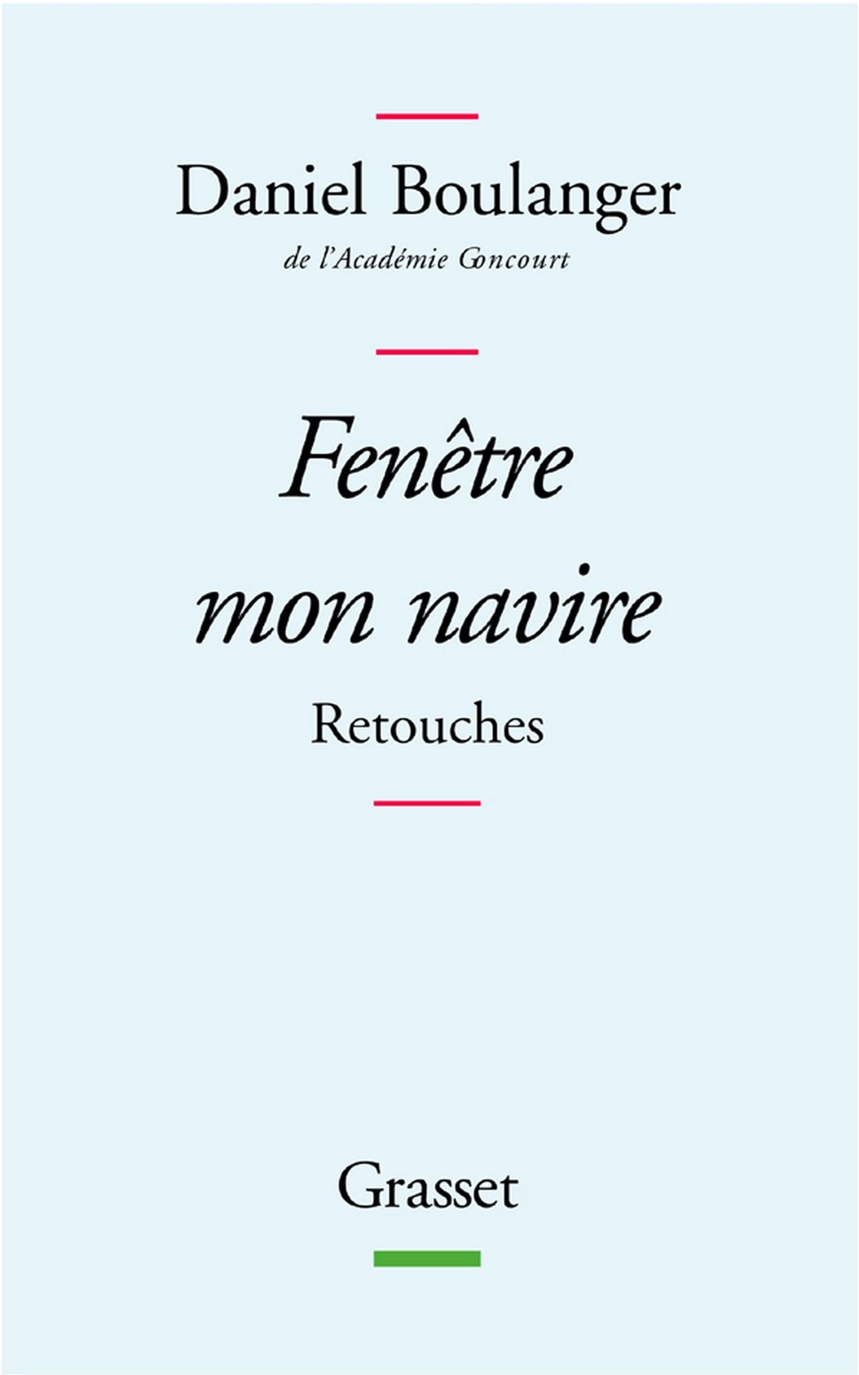 Fenêtre mon navire