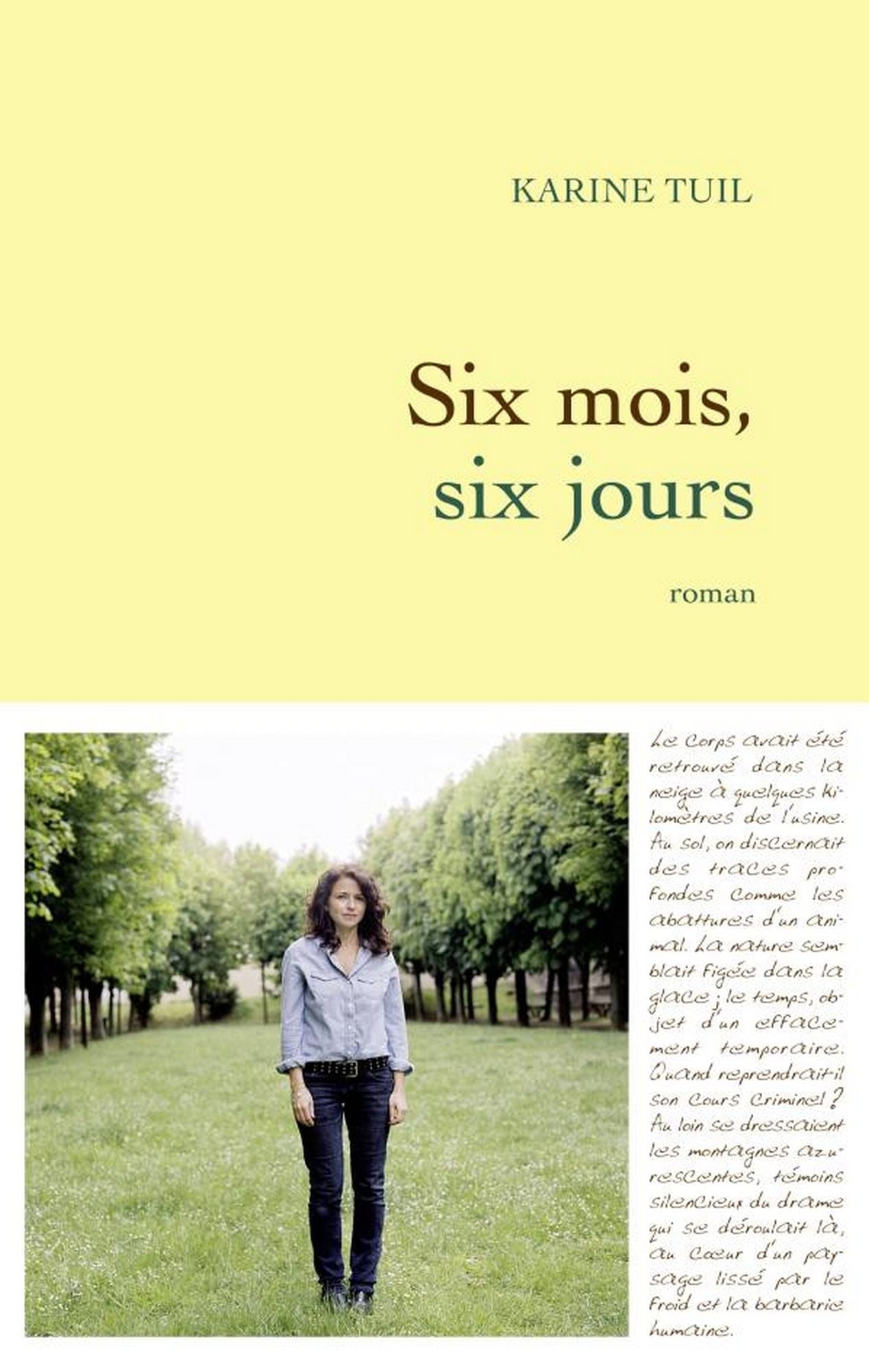 Six mois, six jours
