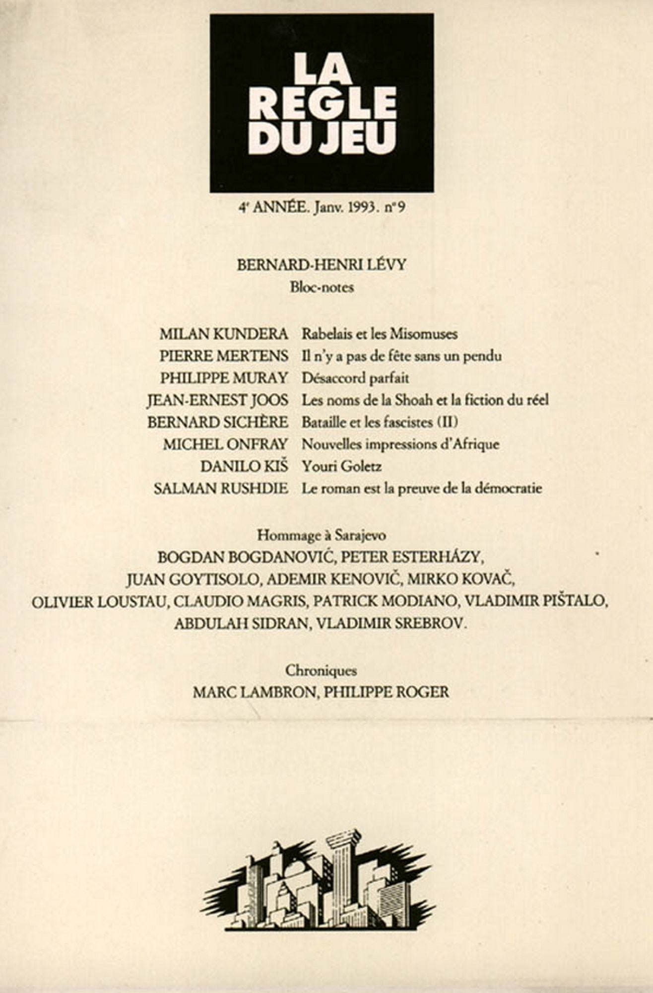 La règle du jeu nº09