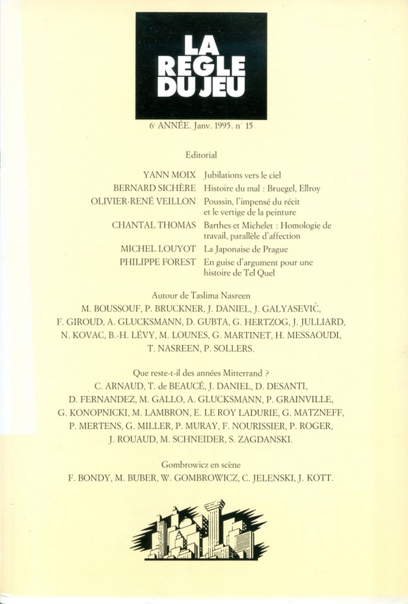 La règle du jeu nº15