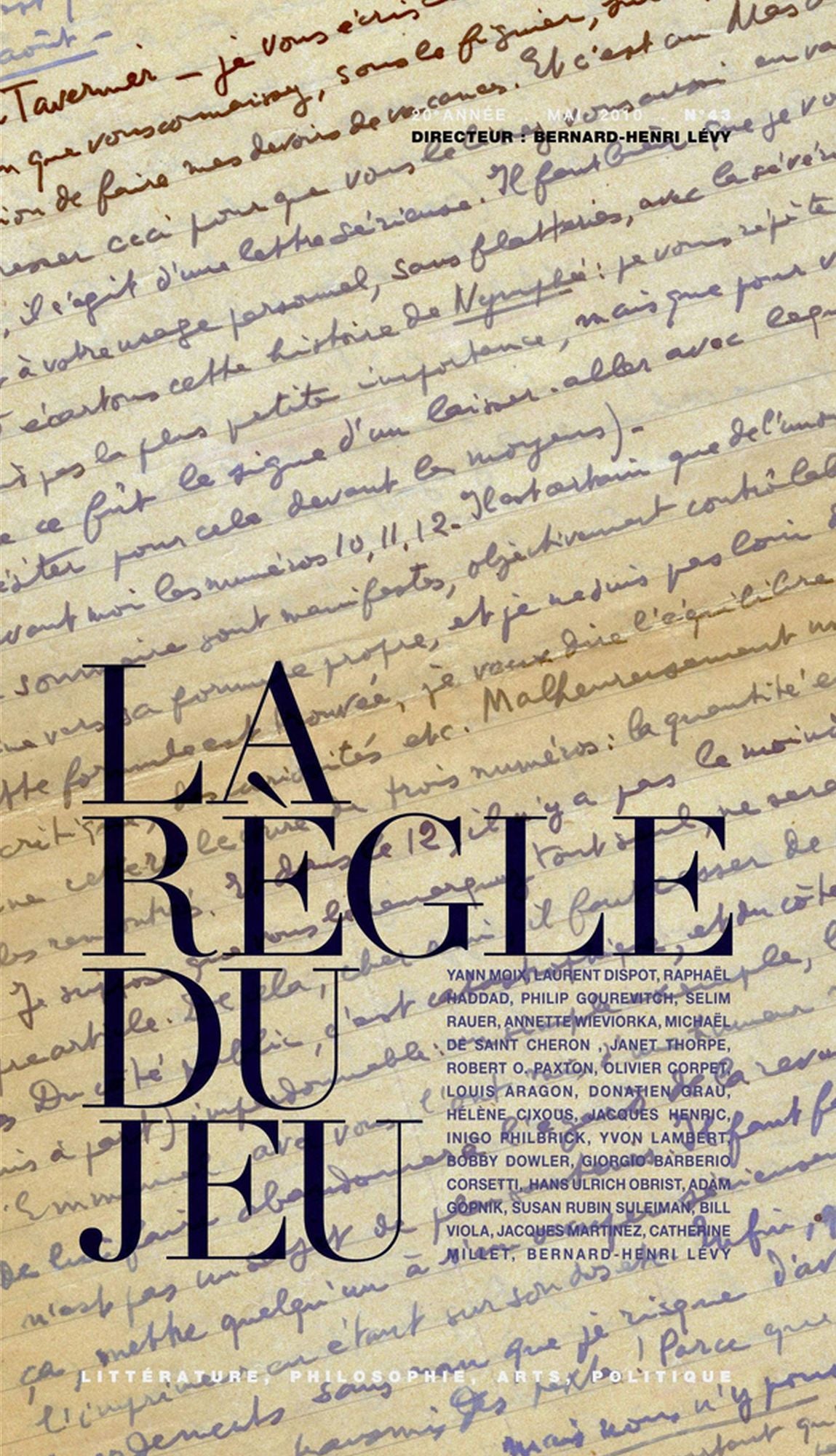 La règle du jeu nº43