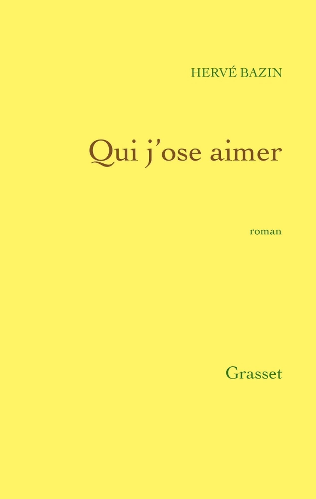 Qui j'ose aimer