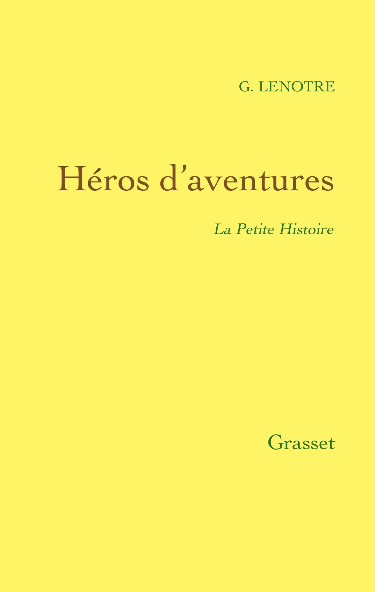 Héros d'aventures: La Petite Histoire 15