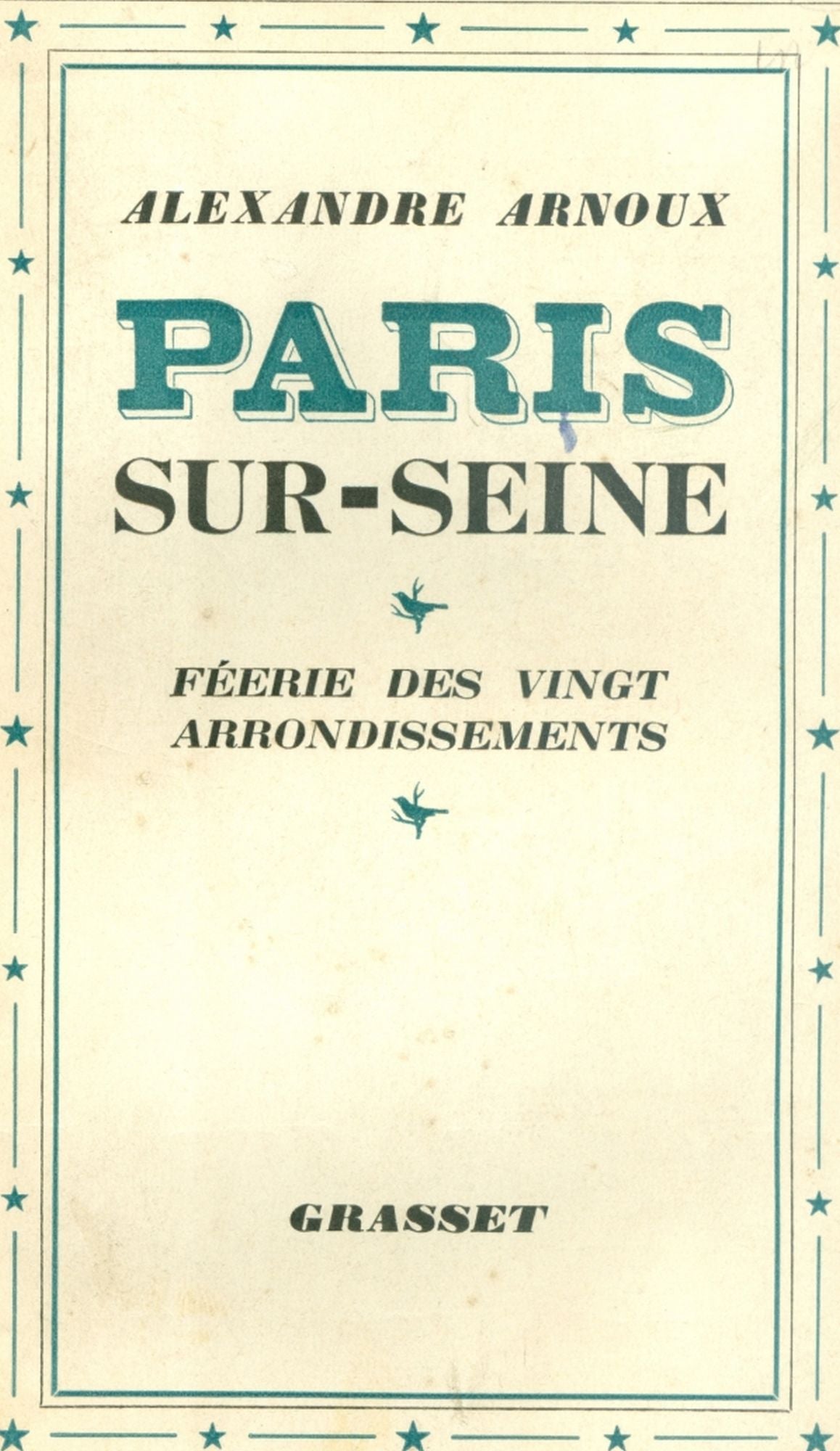Paris sur Seine: Féerie des XX arrondissements