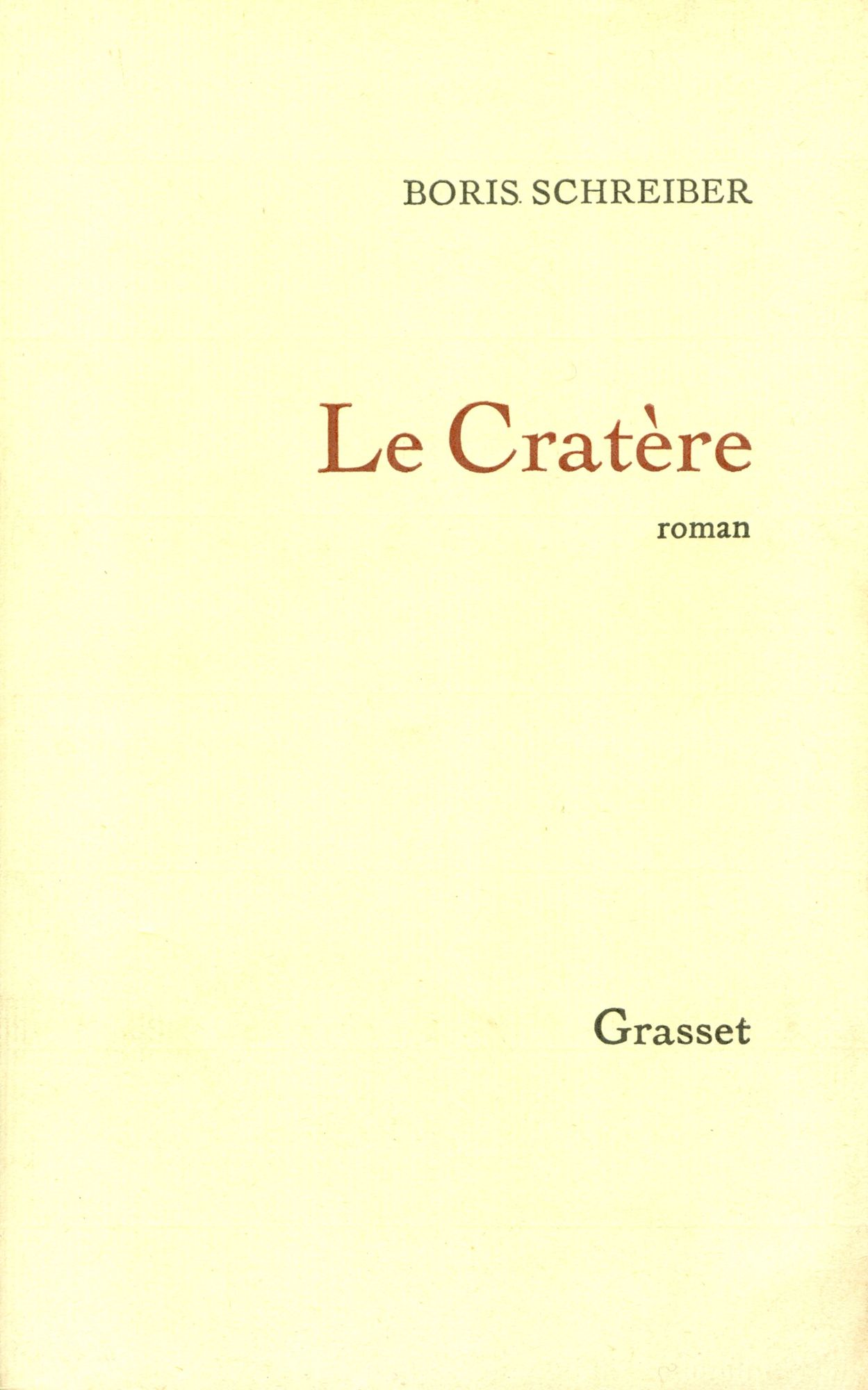 Le cratère