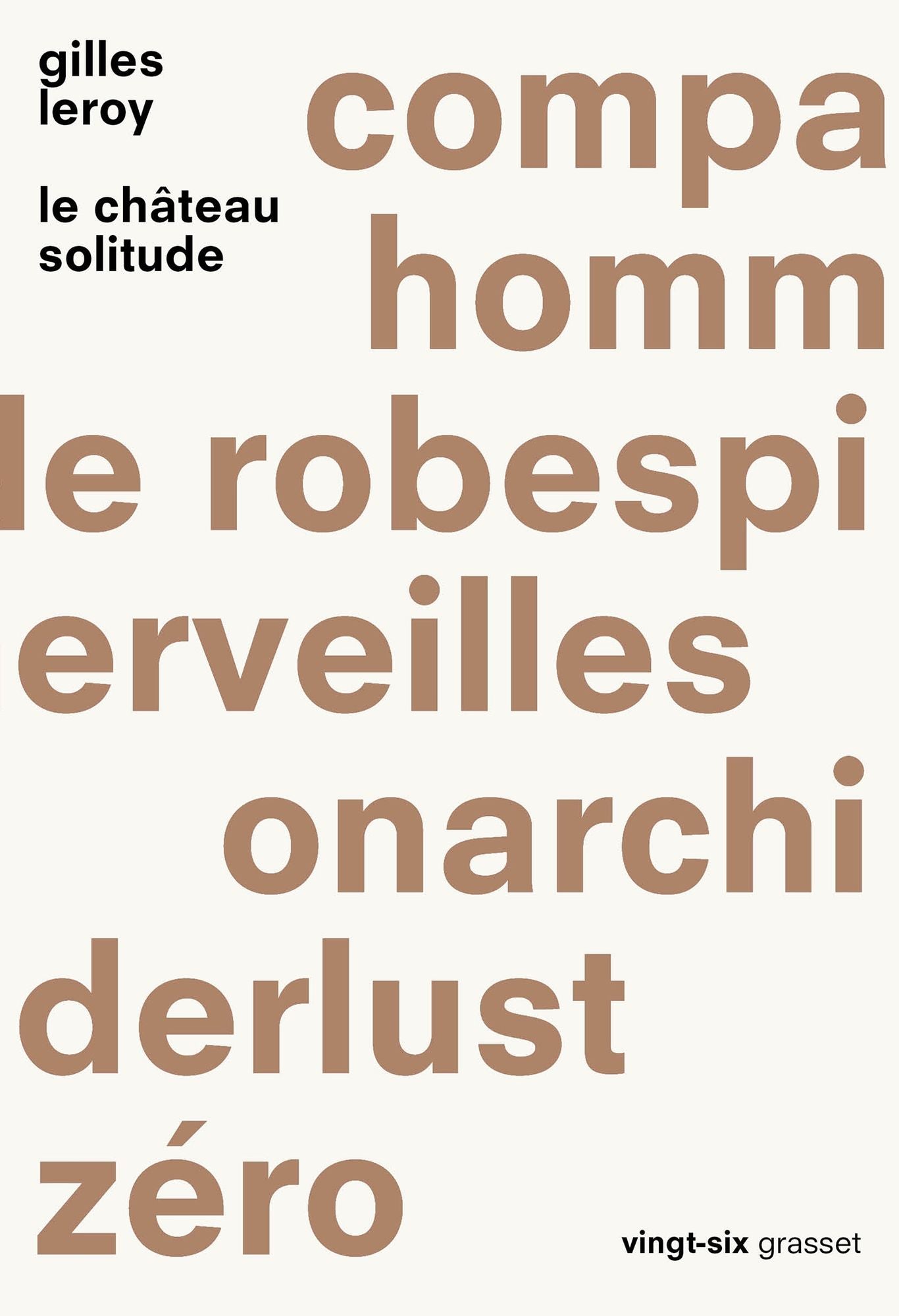 Le château solitude: collection 26