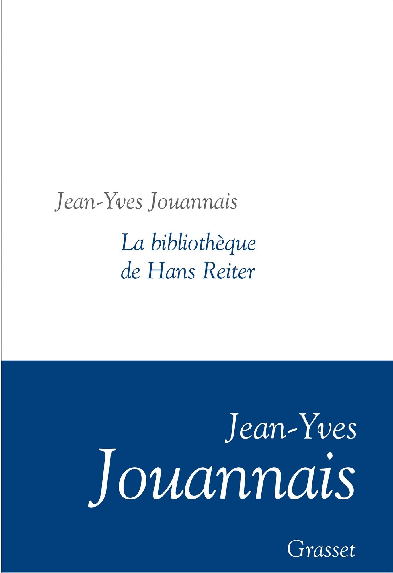 La bibliothèque de Hans Reiter: Collection littéraire dirigée par Martine Saada