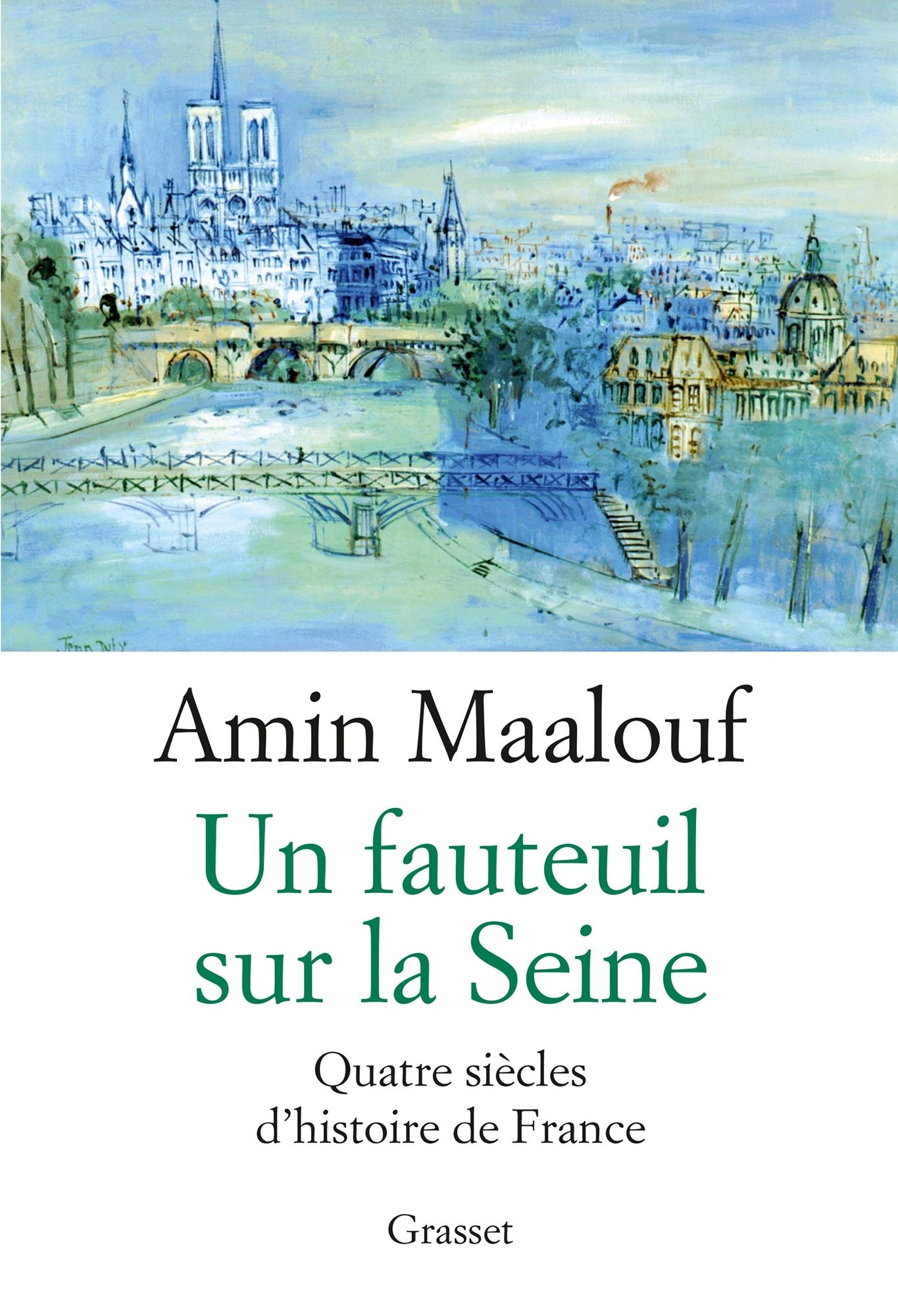 Un fauteuil sur la Seine