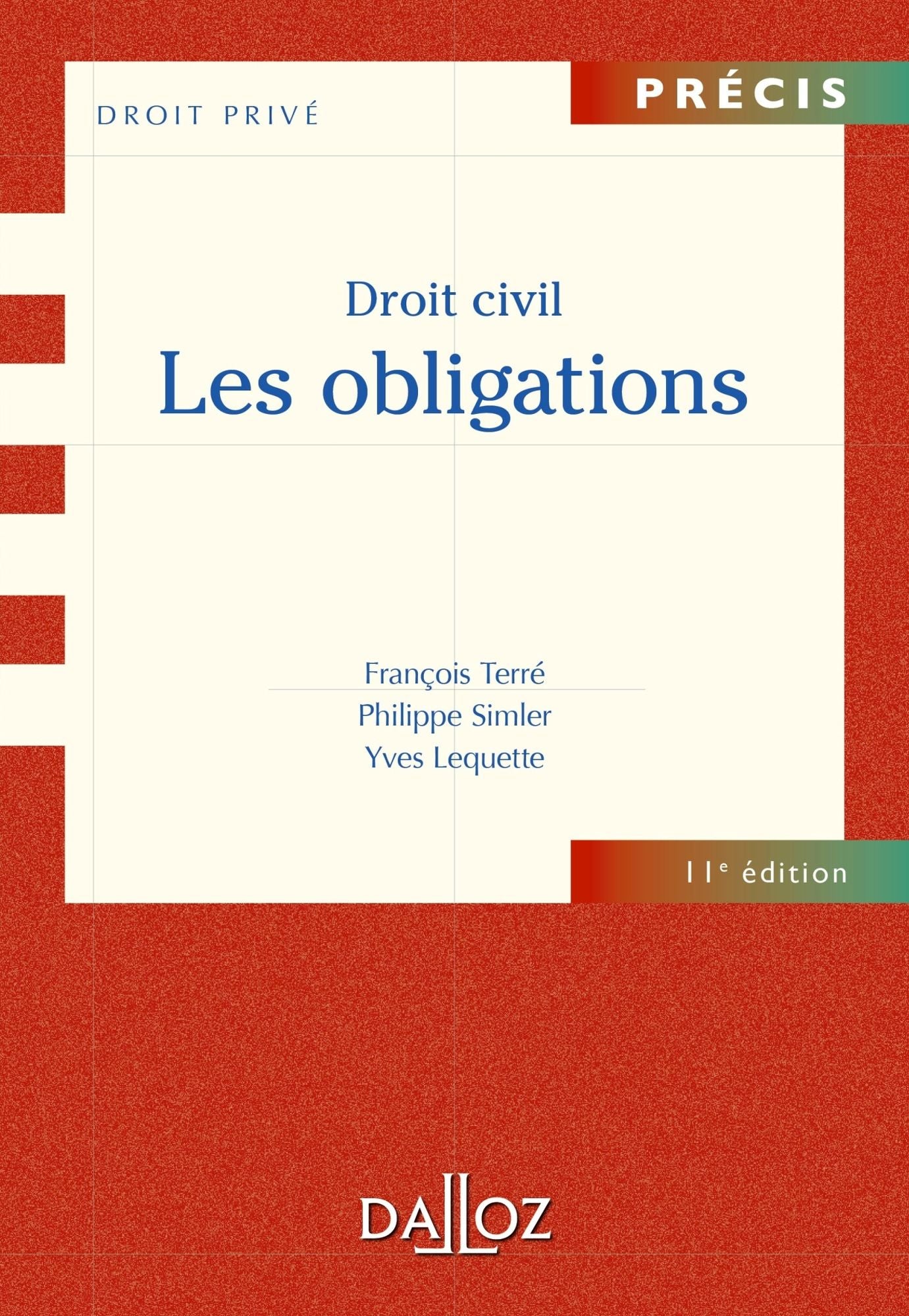 Droit civil. Les obligations