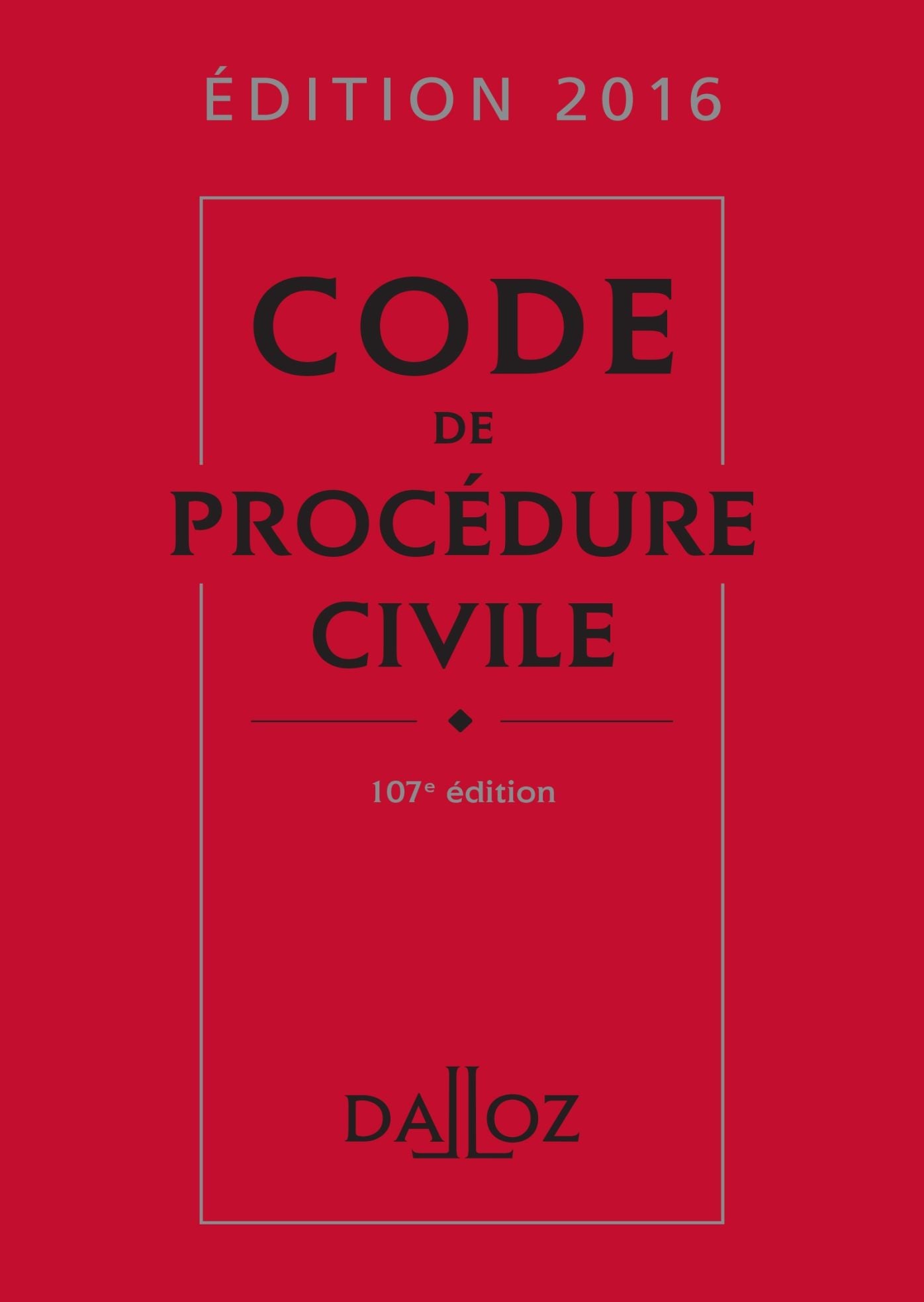 Code de procédure civile 2016