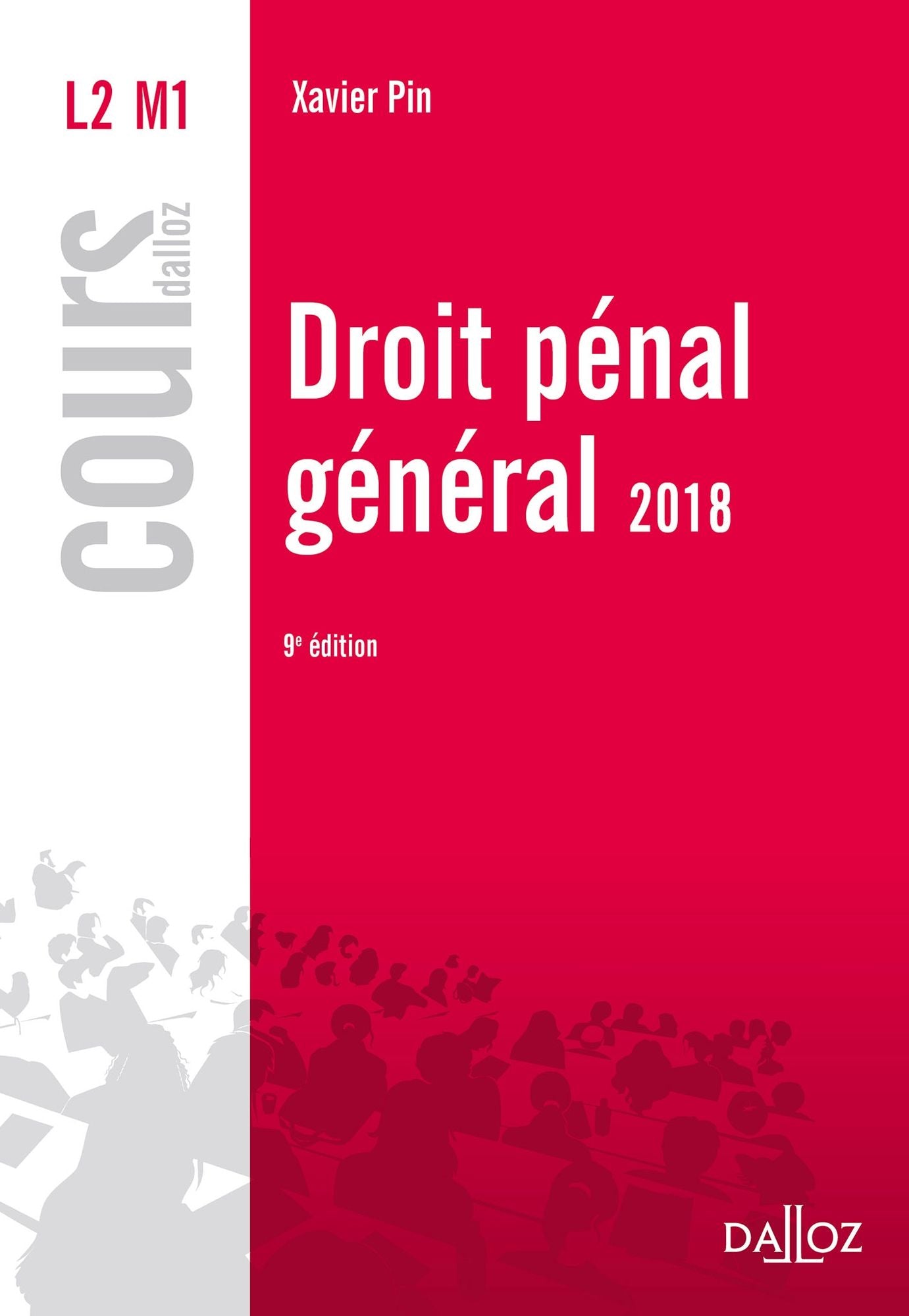 Droit pénal général 2018