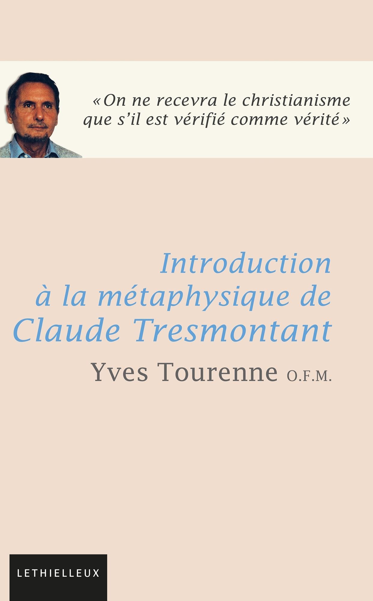 Introduction à la métaphysique de Claude Tresmontant