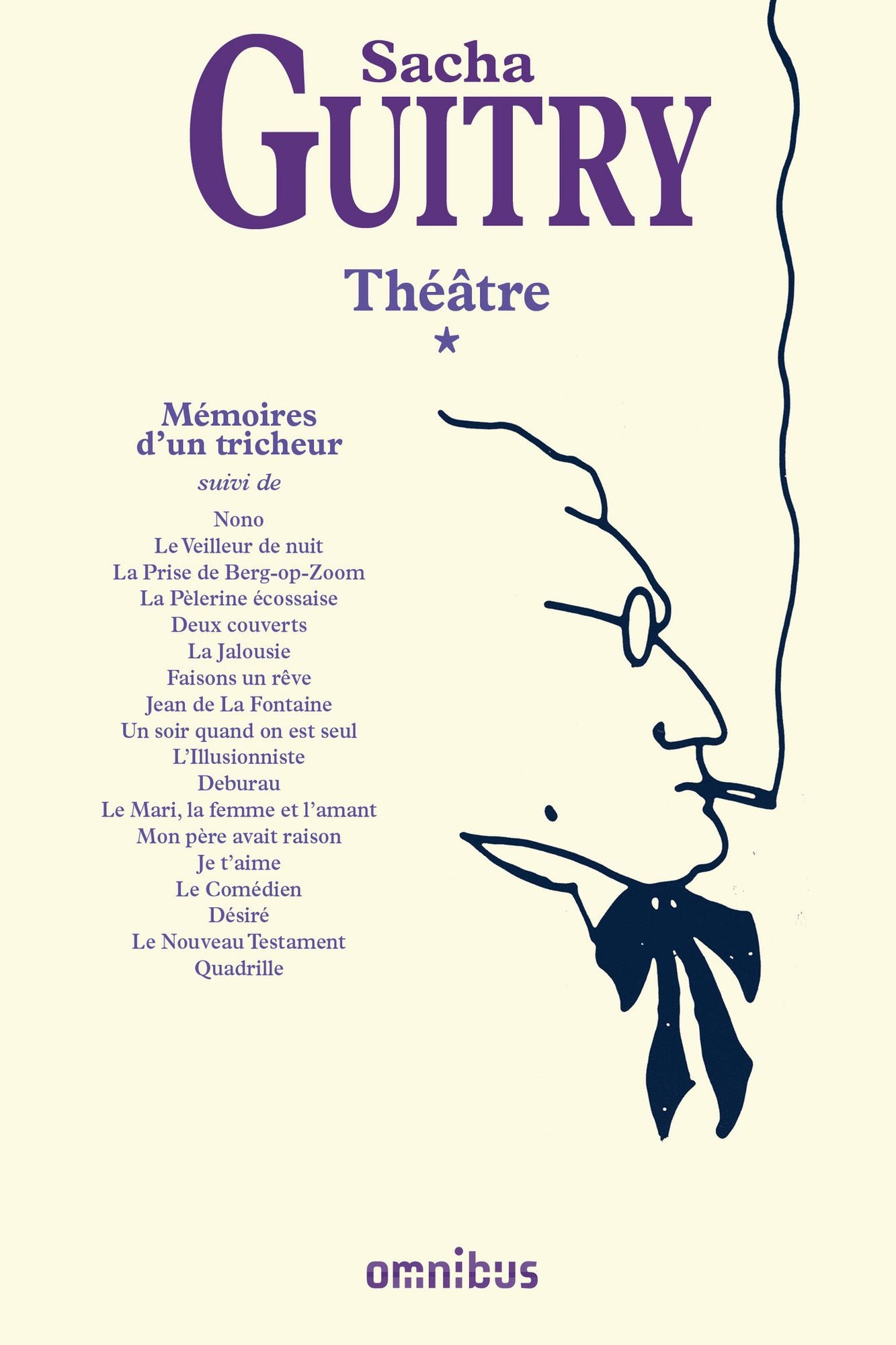 Théâtre, Mémoires d'un tricheur T1 (nouvelle édition)