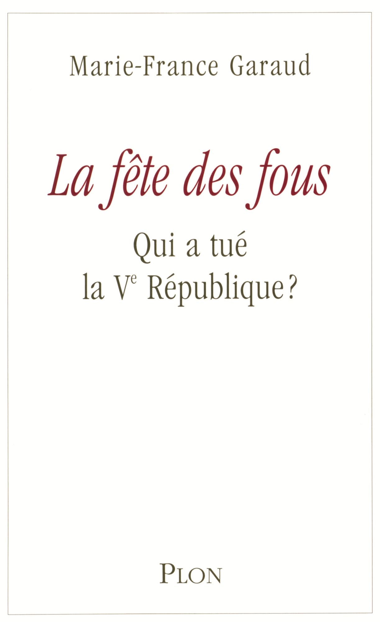 La fête des fous