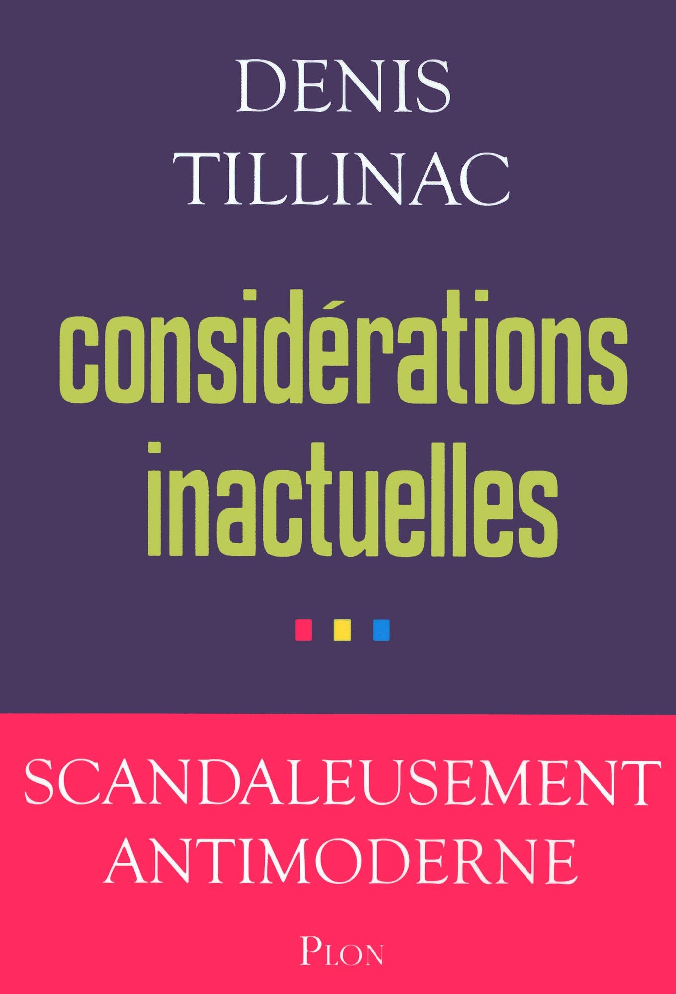 Considérations inactuelles