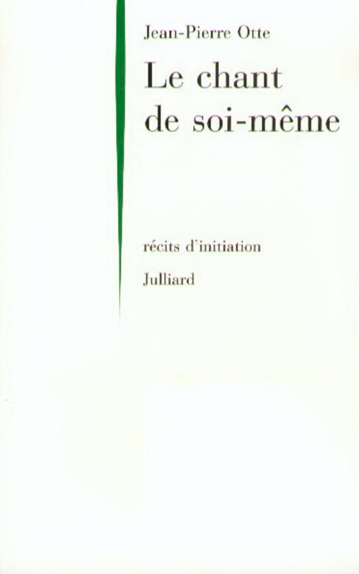 Le Chant de soi-même