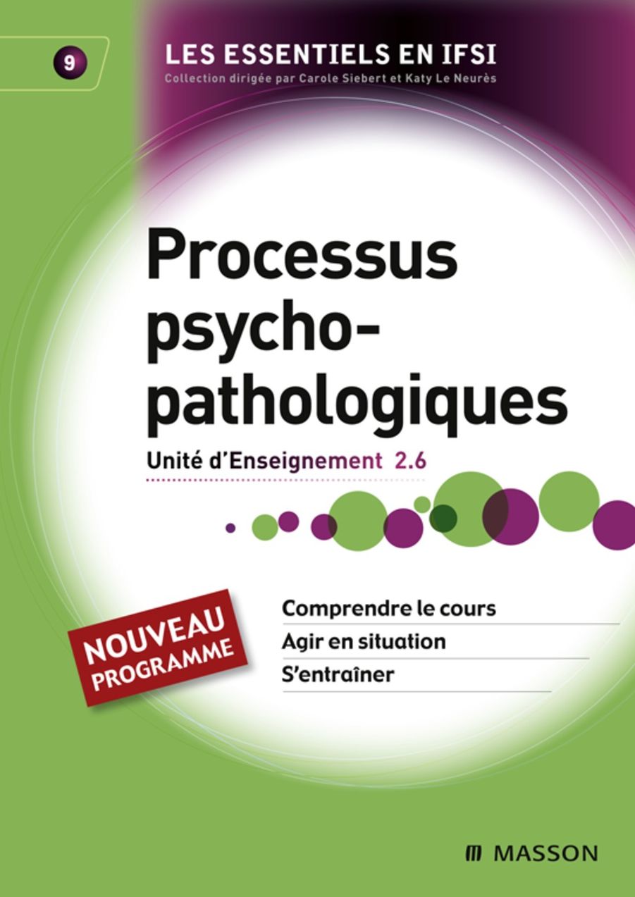 Processus psychopathologiques: Unité d'Enseignement 2.6