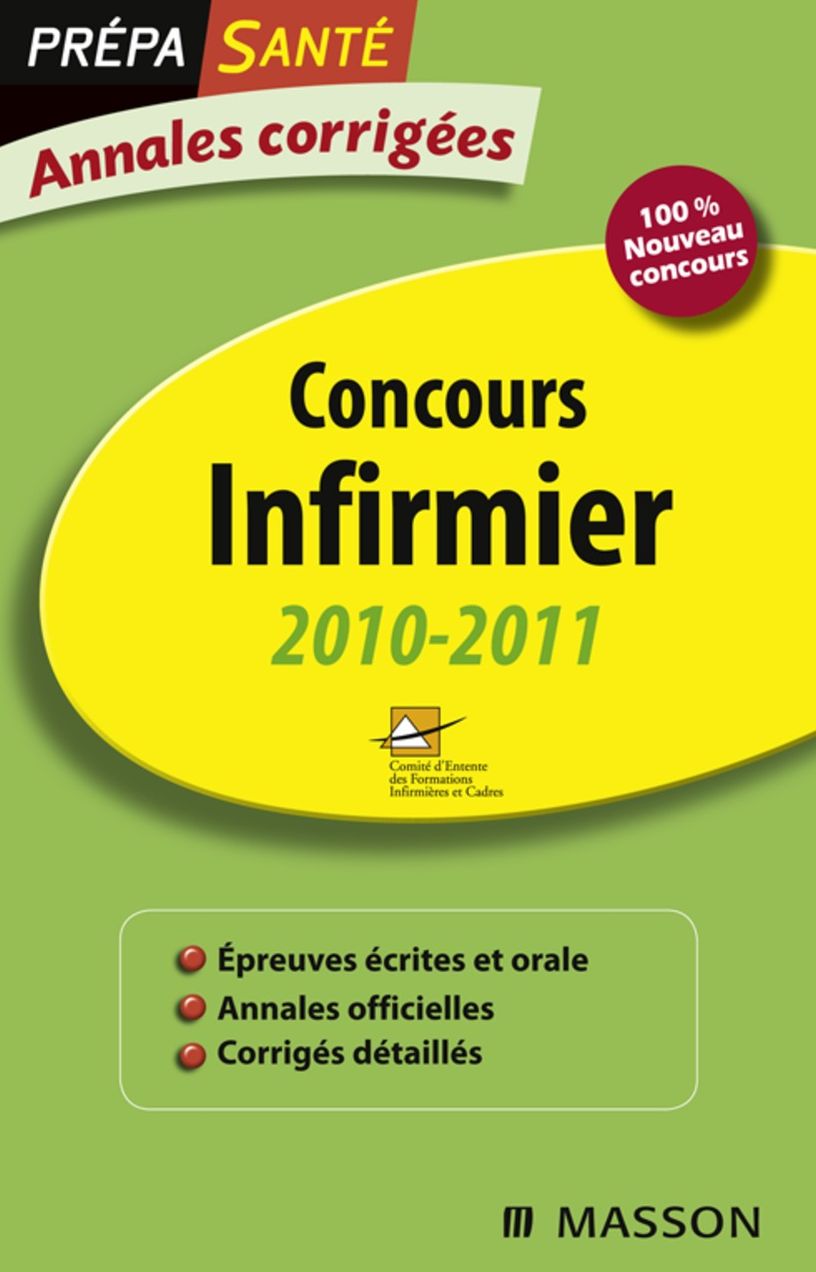 Annales corrigées Concours Infirmier 2010-2011