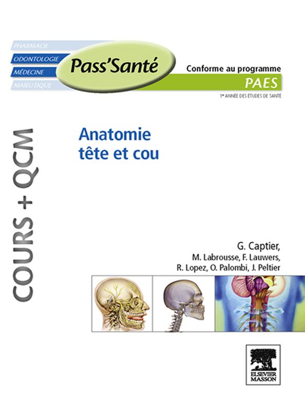 Anatomie tête et cou (Cours + QCM)