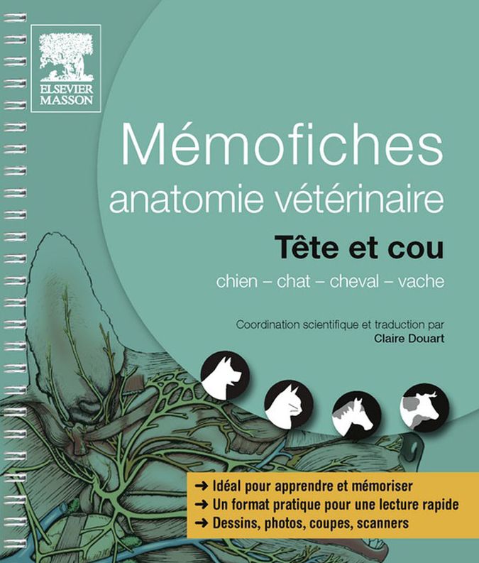 Mémofiches anatomie vétérinaire - Tête et cou