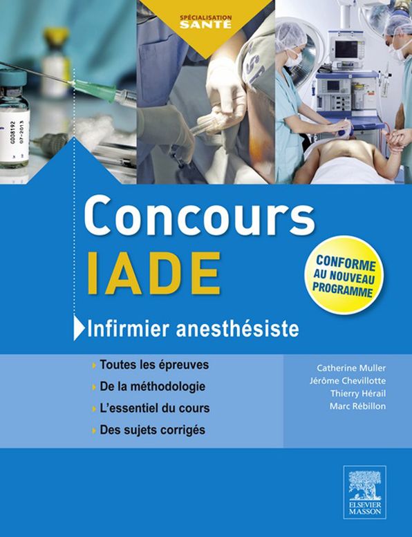 Concours IADE: Infirmier anesthésiste