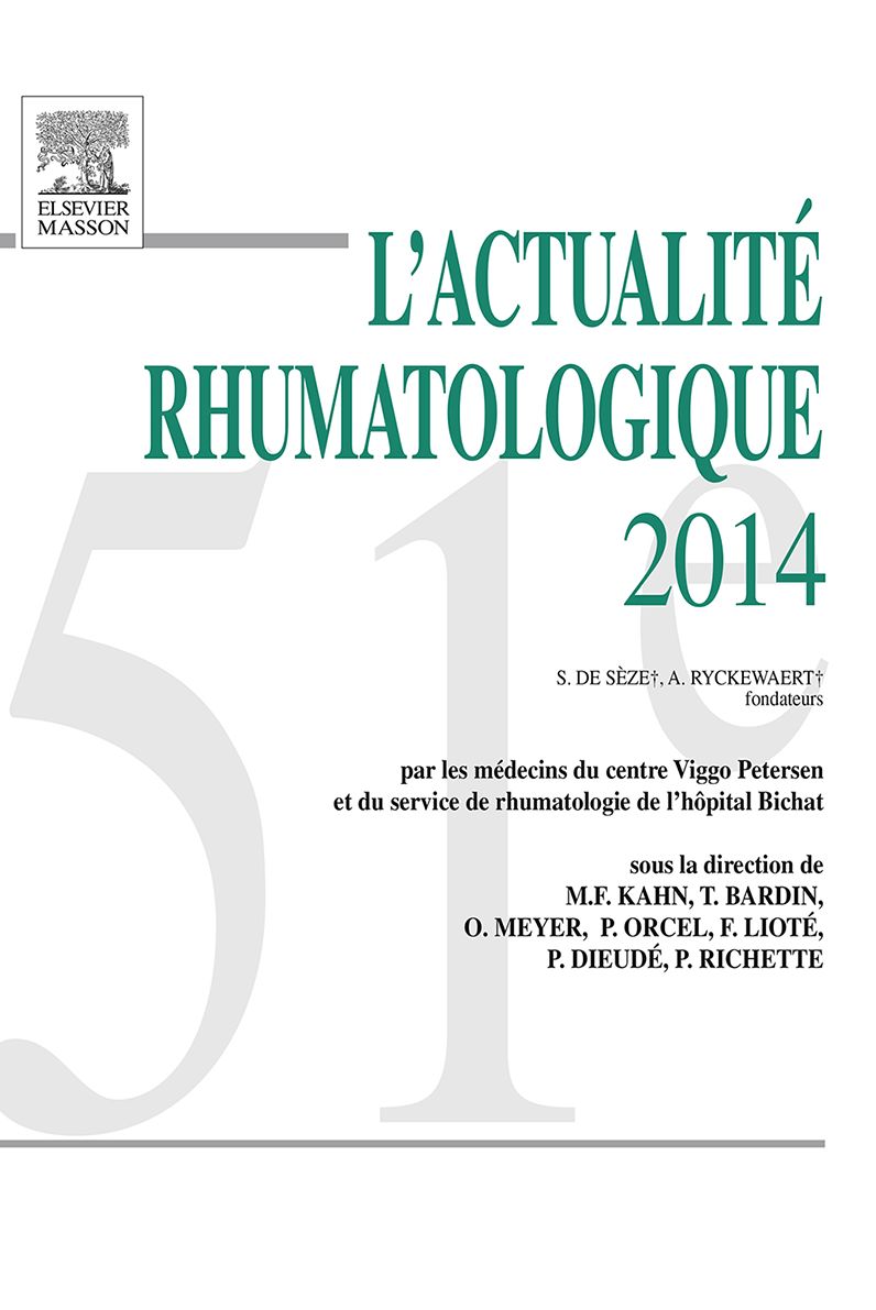 L'actualité rhumatologique 2014