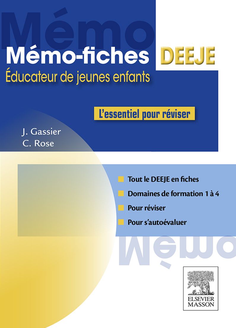 Mémo-Fiches DEEJE - Diplôme d'État d'éducateur de jeunes enfants: L'essentiel pour réviser