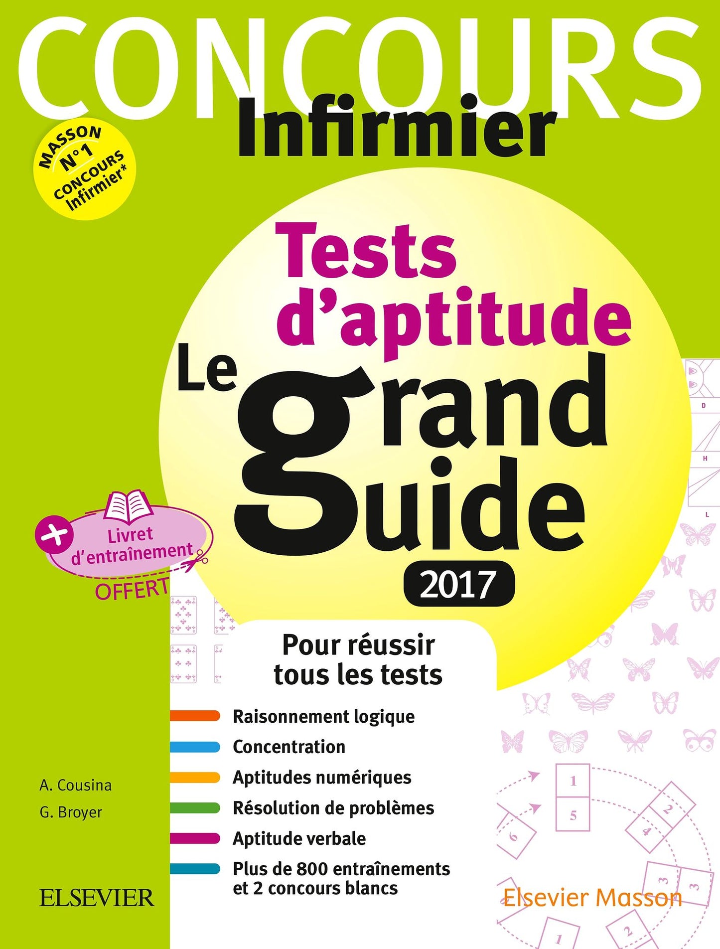 Concours Infirmier - Tests d'aptitude Le grand guide - IFSI 2017: Avec livret d'entraînement détachable